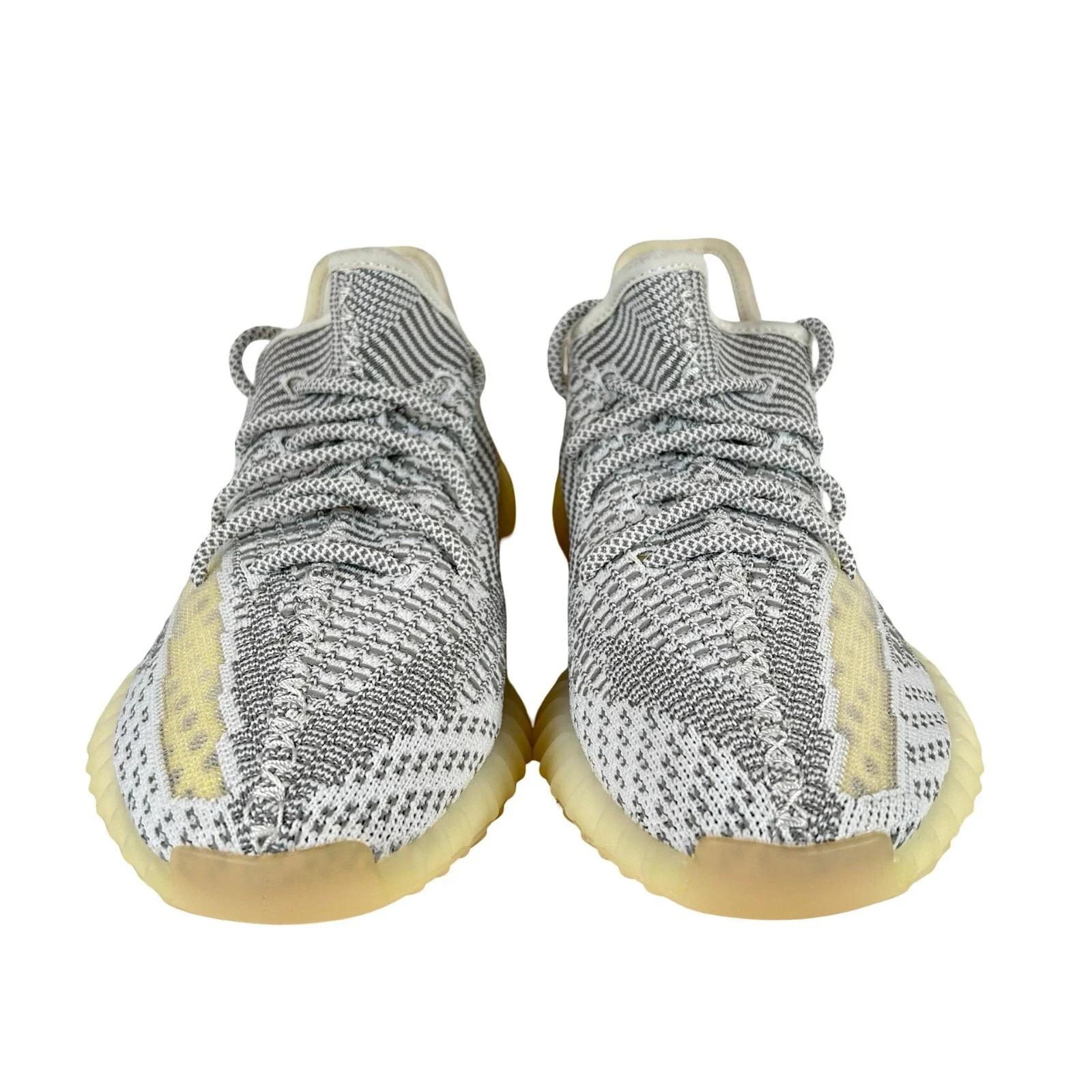 EF2905 Adidas Yeezy Boost 350 V2 Static Non-Reflective - 9.5 M (Yellowing) - Image 2
