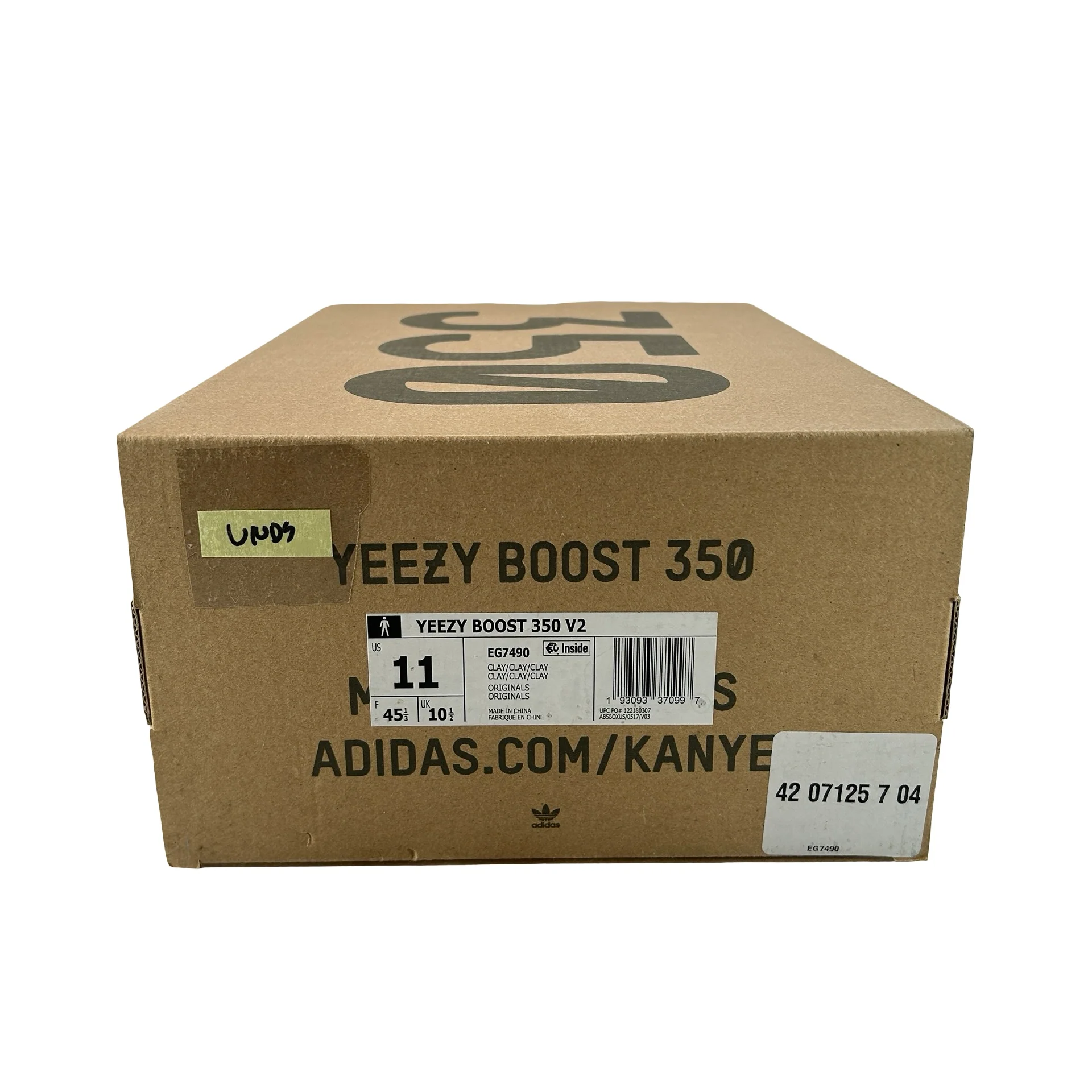 EG7490 adidas Yeezy Boost 350 V2 Clay [USED] - 11 M (VNDS) - Image 7
