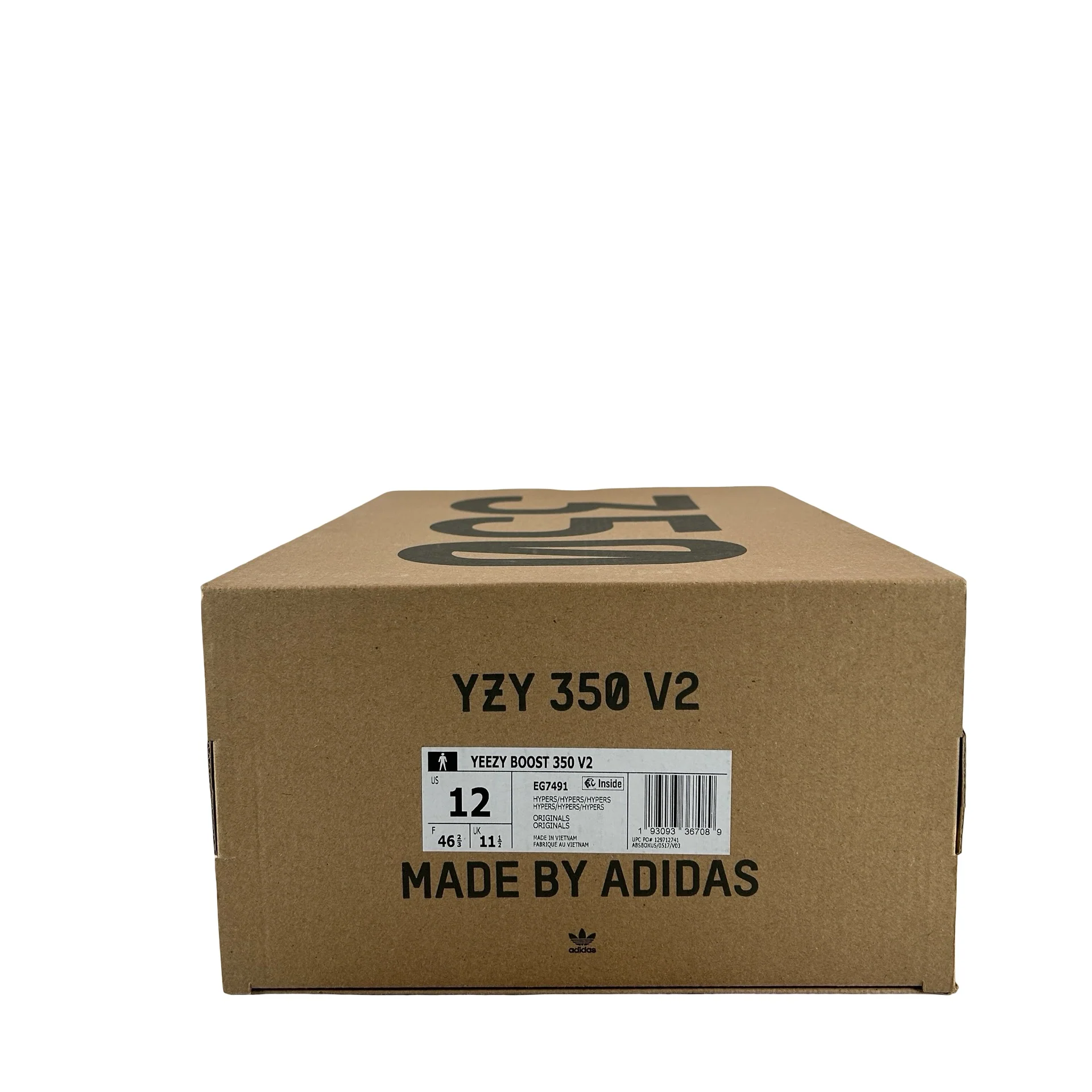EG7491 adidas Yeezy Boost 350 V2 Hyperspace [USED] - 12 M (Used) - Image 7