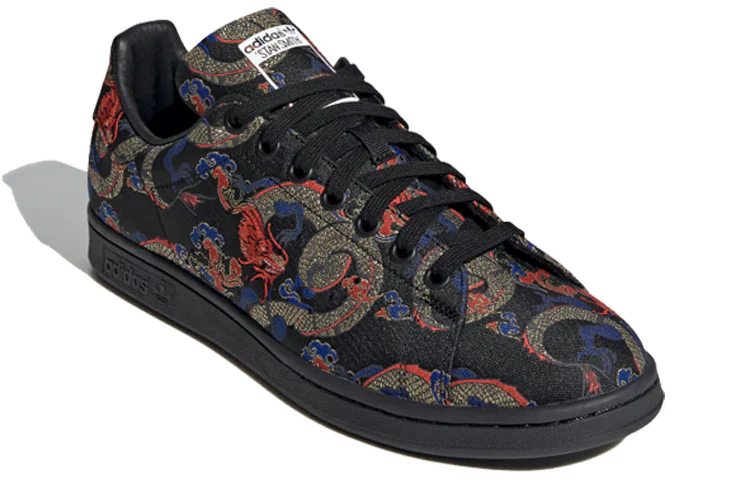 EH2237 adidas Stan Smith Dragon Print - Image 3