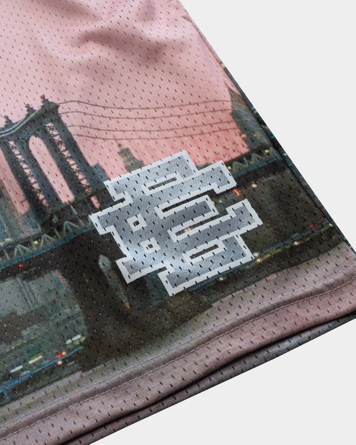 Eric Emanuel EE Basic/Core Short Brooklyn Bridge Skyline/Silver - Image 2