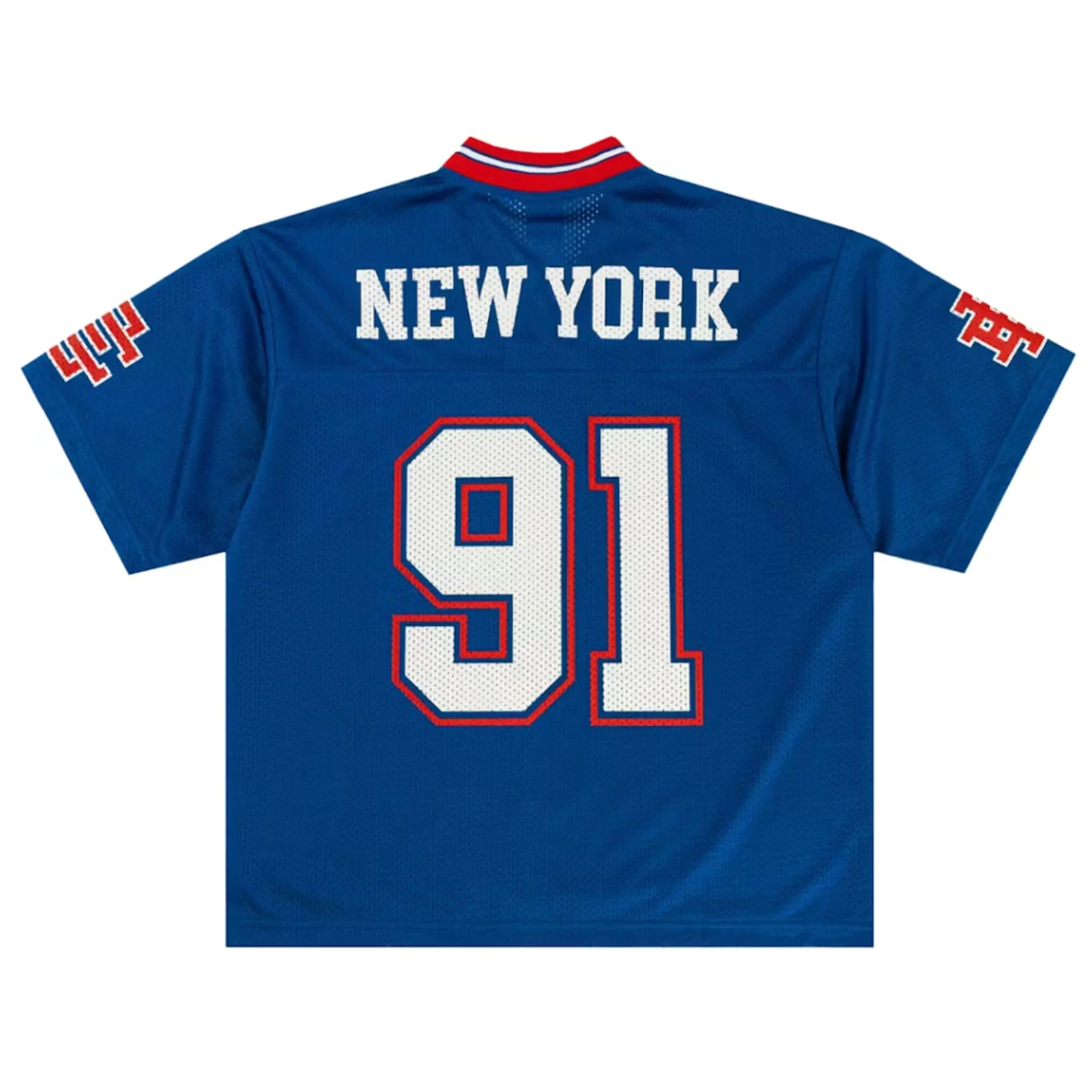 Eric Emanuel EE Football Jersey Blue/Red - Image 2