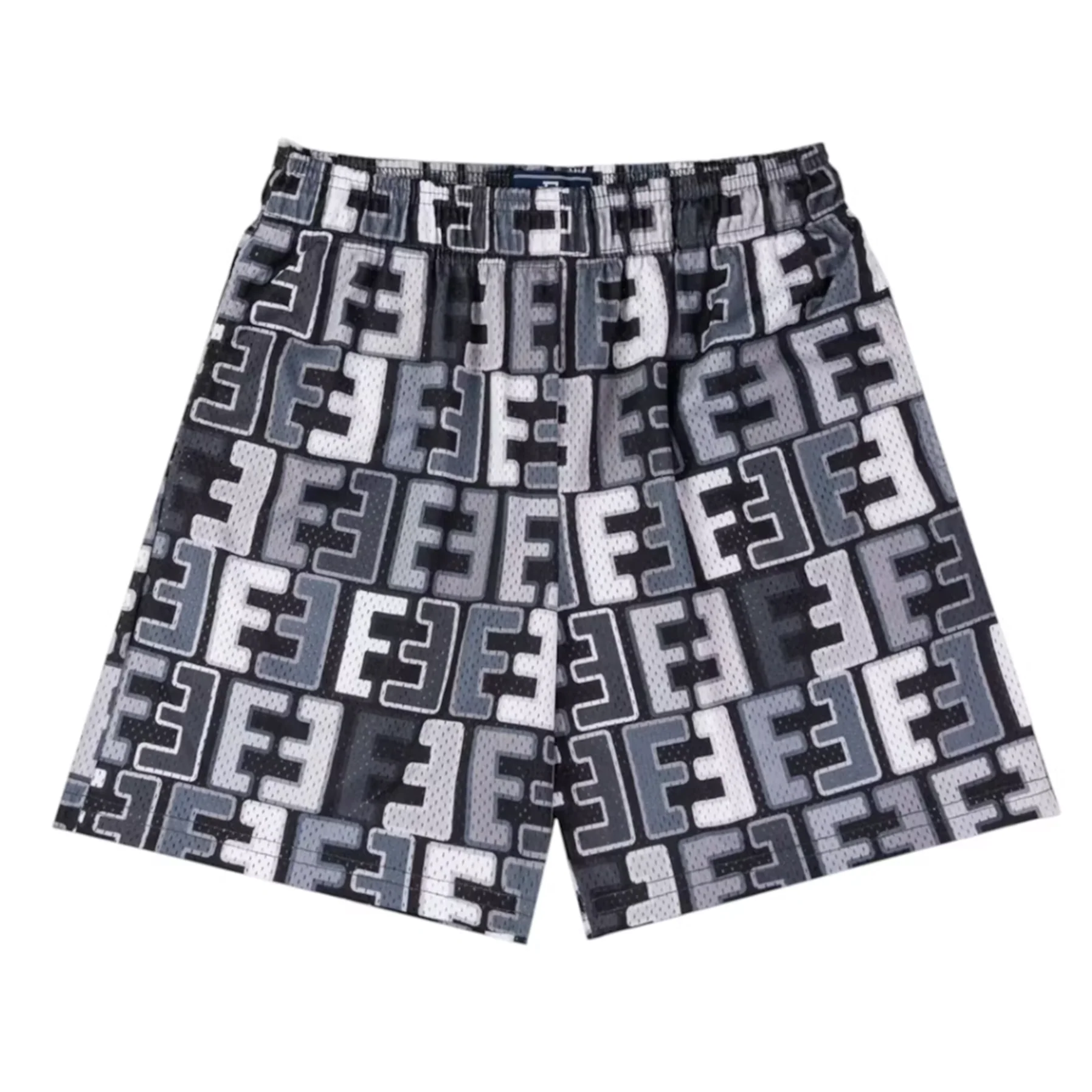 Eric Emanuel EE Pattern Basic Short Black/White/Grey