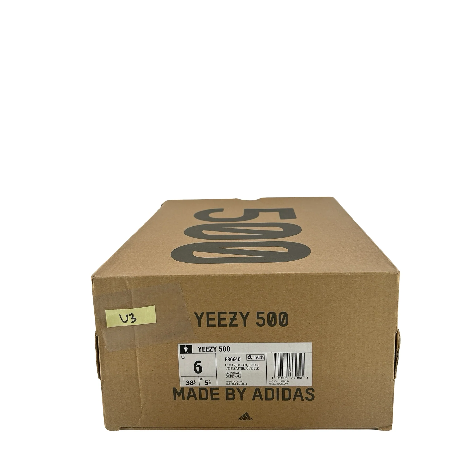 F36640 Adidas Yeezy 500 Utility Black [USED] - 6 M (Used3) - Image 7