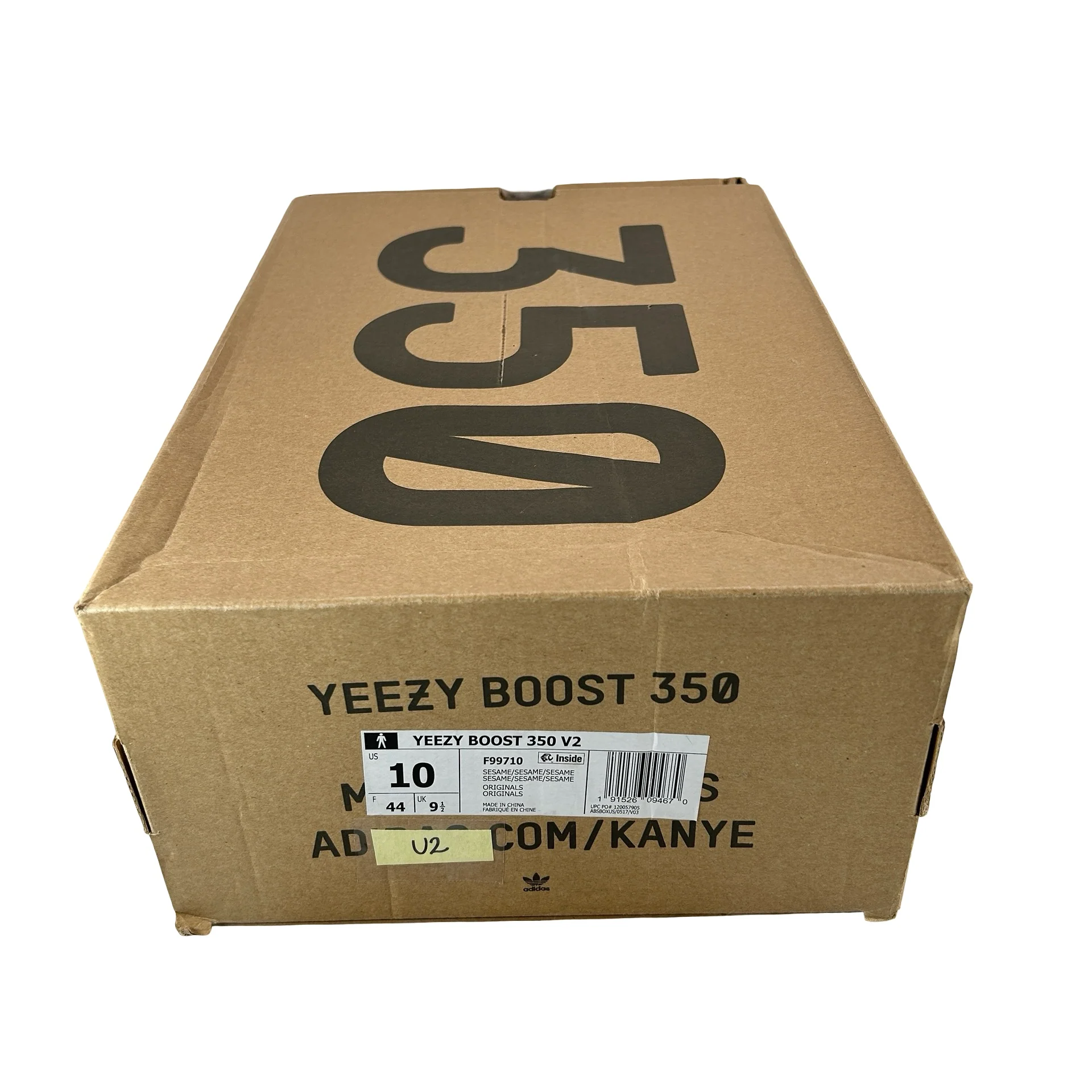 F99710 Yeezy 350 V2 Sesame [USED] - 10 M (Used2) - Image 7