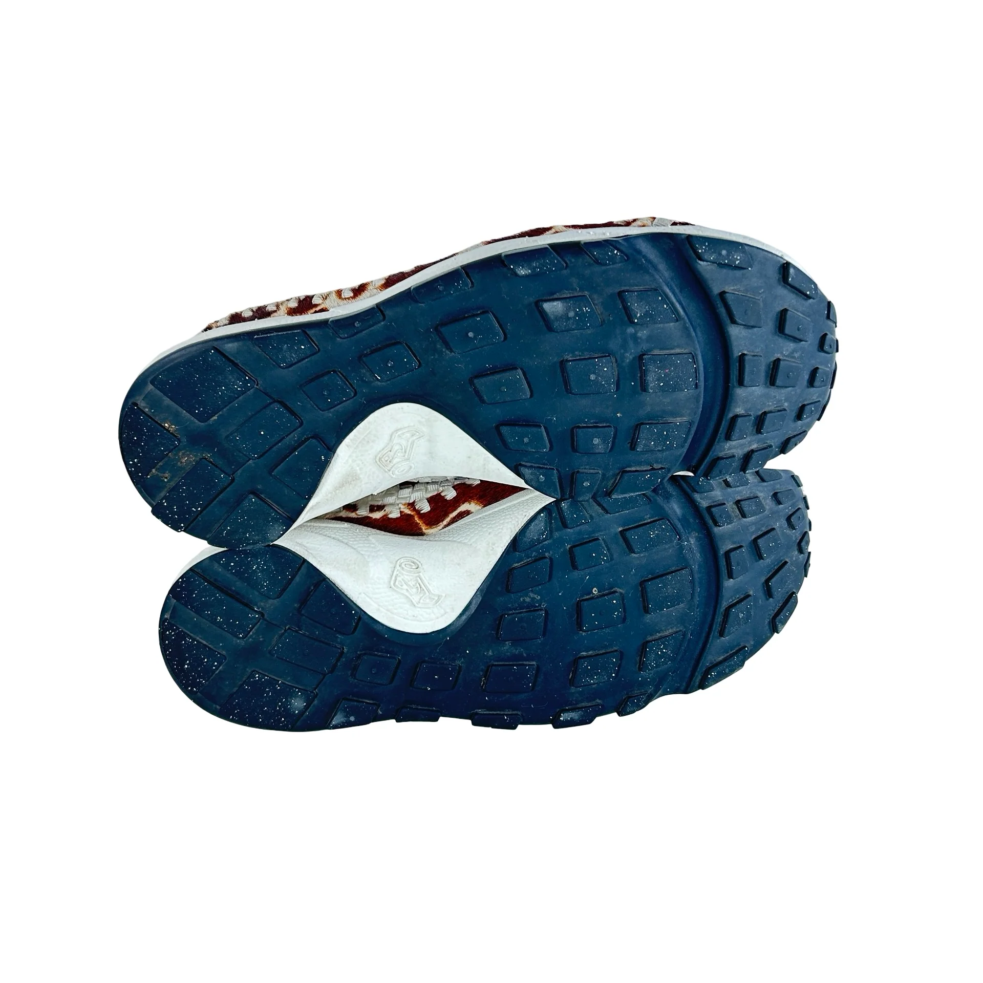 FB1953 100 Nike Air Footscape Woven Cow Print (Women's) [USED] - 12 W (Used) (No Box) - Image 6