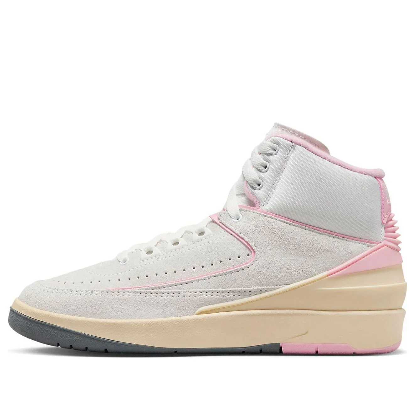 FB2372 100 Air Jordan 2 Retro Soft Pink (Women's)