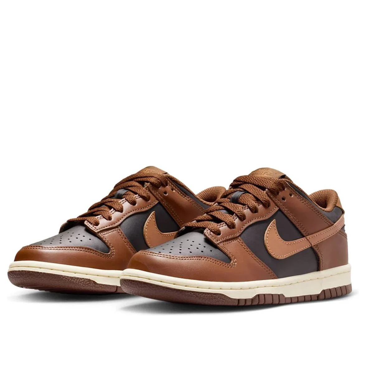 FB9109 006 Nike Dunk Low Brown Black (GS) - Image 4