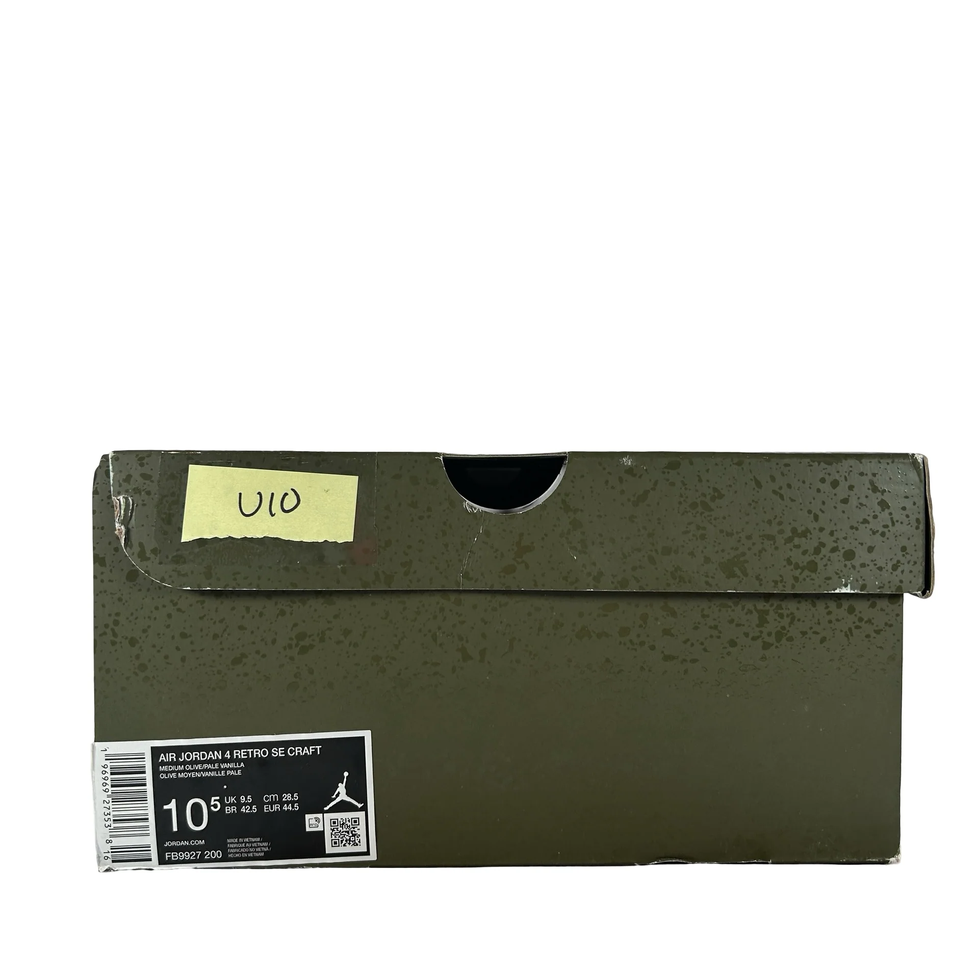 FB9927 200 Air Jordan 4 Craft Medium Olive [USED] - 10.5 M (Used10) - Image 7