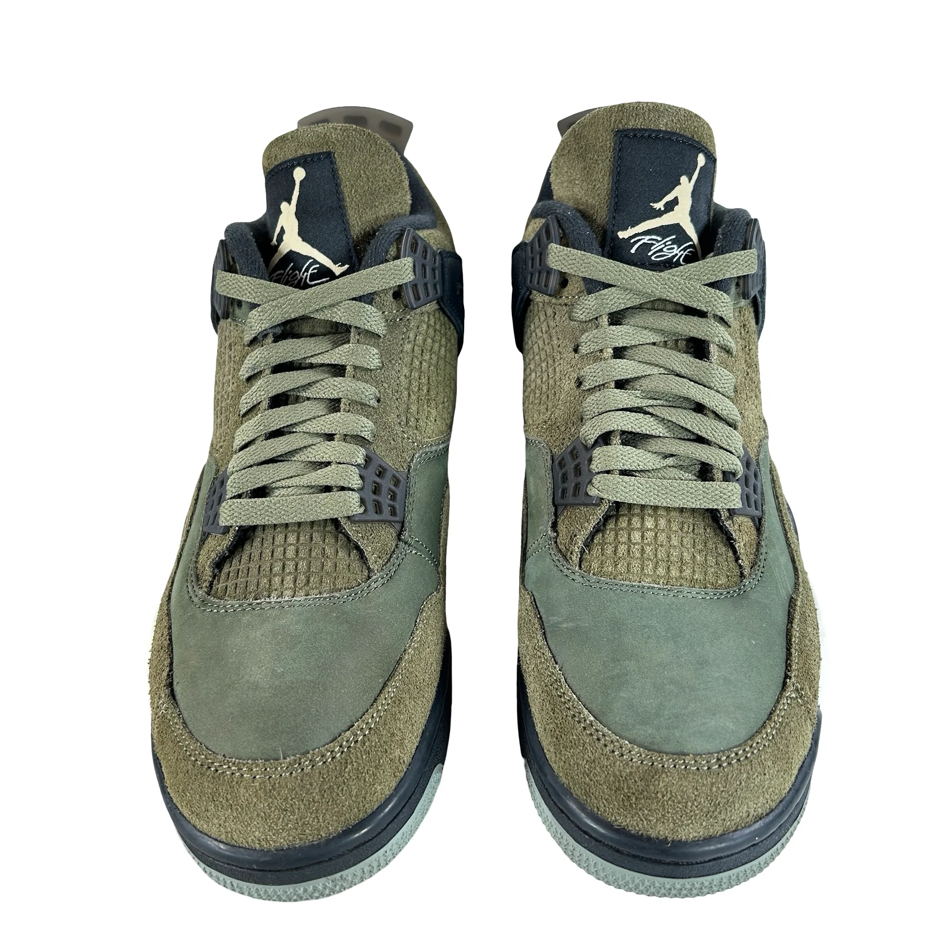 FB9927 200 Air Jordan 4 Craft Medium Olive [USED] - 11 M (Used4) - Image 2