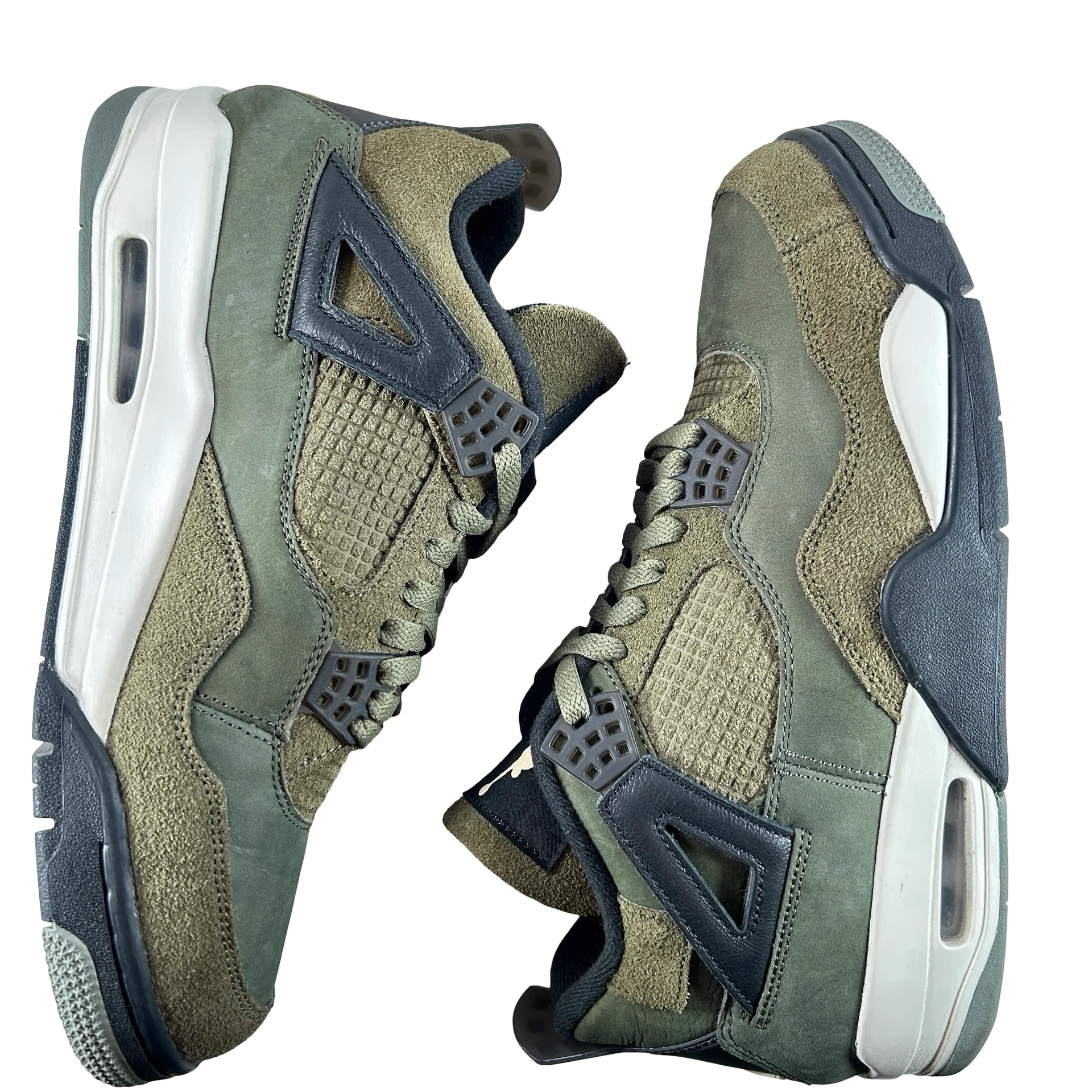 FB9927 200 Air Jordan 4 Craft Medium Olive [USED] - 11 M (Used4) - Image 5