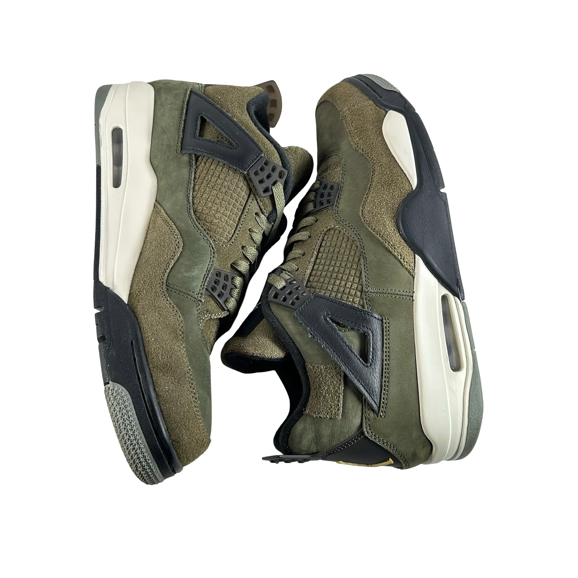 FB9927 200 Air Jordan 4 Craft Medium Olive [USED] - 12 M (Used8) - Image 5