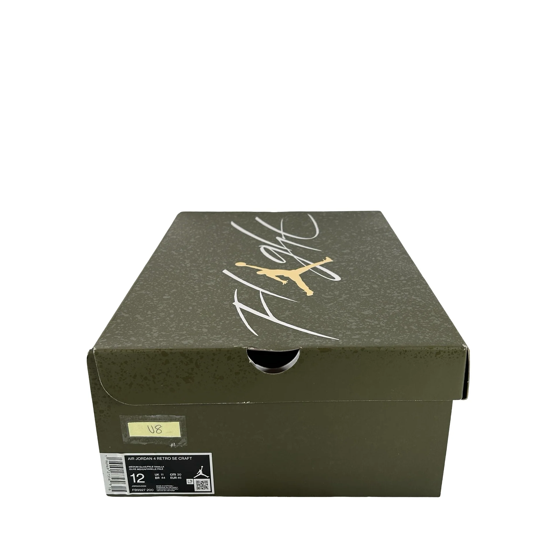 FB9927 200 Air Jordan 4 Craft Medium Olive [USED] - 12 M (Used8) - Image 7