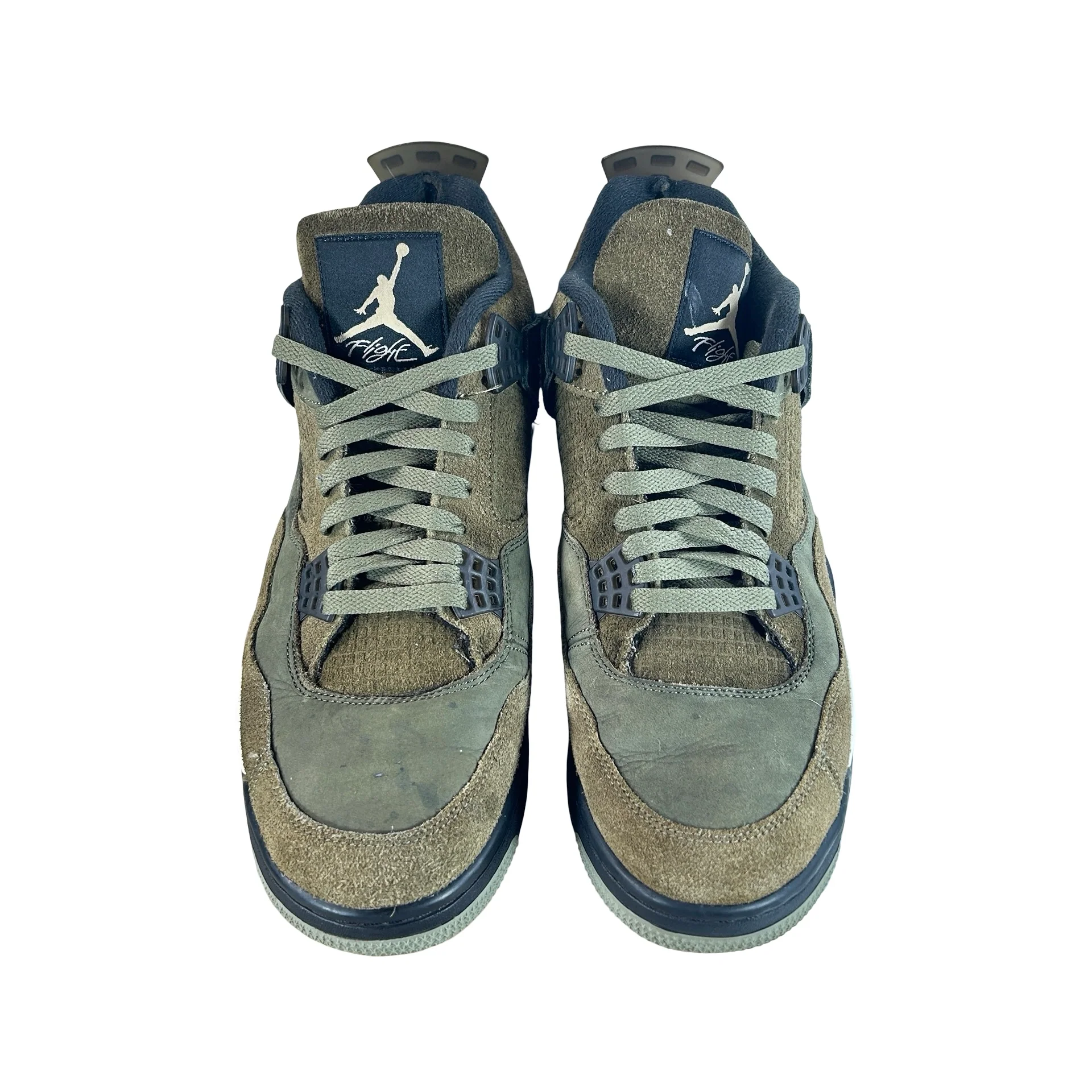 FB9927 200 Air Jordan 4 Craft Medium Olive [USED] - 12 M (Used9) - Image 2