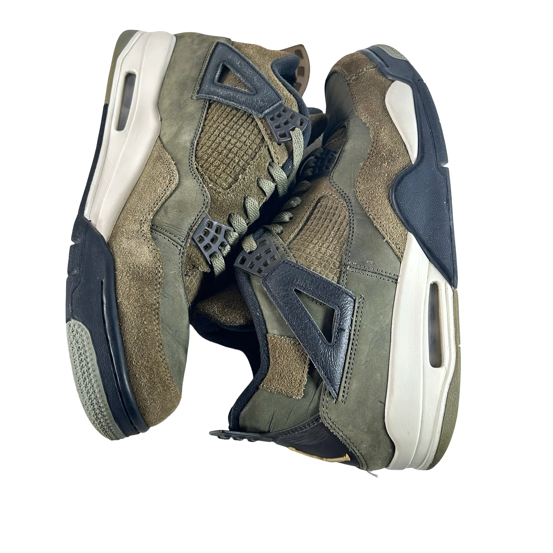 FB9927 200 Air Jordan 4 Craft Medium Olive [USED] - 12 M (Used9) - Image 5