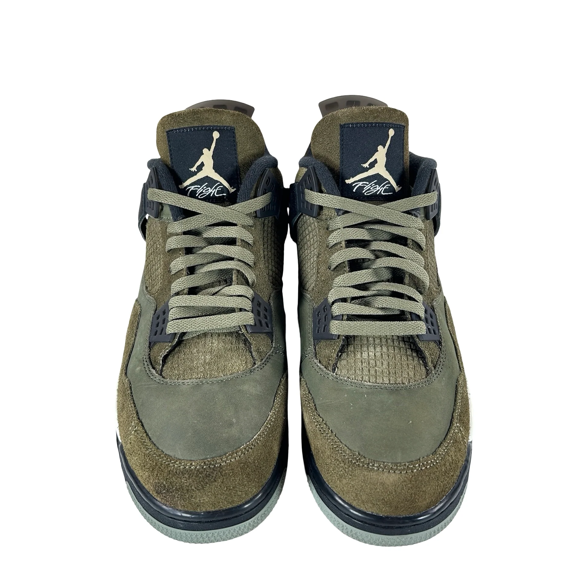 FB9927 200 Air Jordan 4 Craft Medium Olive [USED] - 13 M (Used3) - Image 2