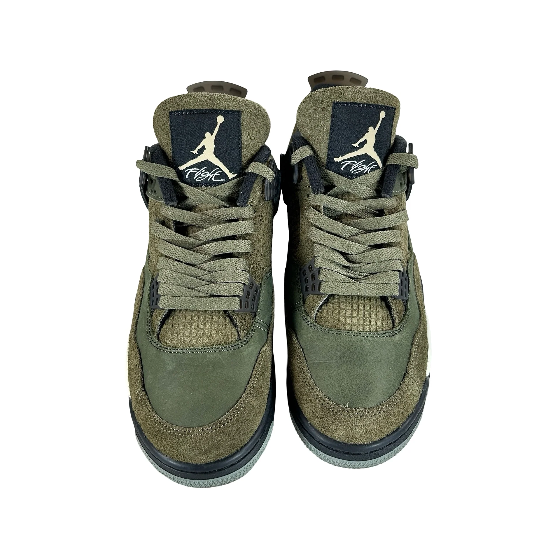FB9927 200 Air Jordan 4 Craft Medium Olive [USED] - 9.5 M (Used5) - Image 2