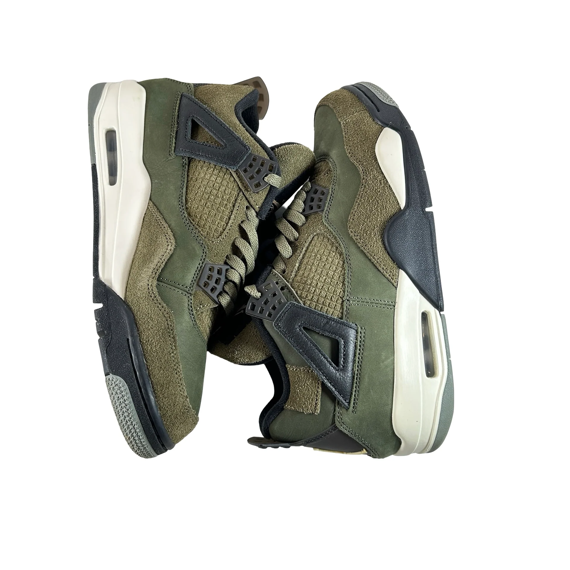 FB9927 200 Air Jordan 4 Craft Medium Olive [USED] - 9.5 M (Used5) - Image 5
