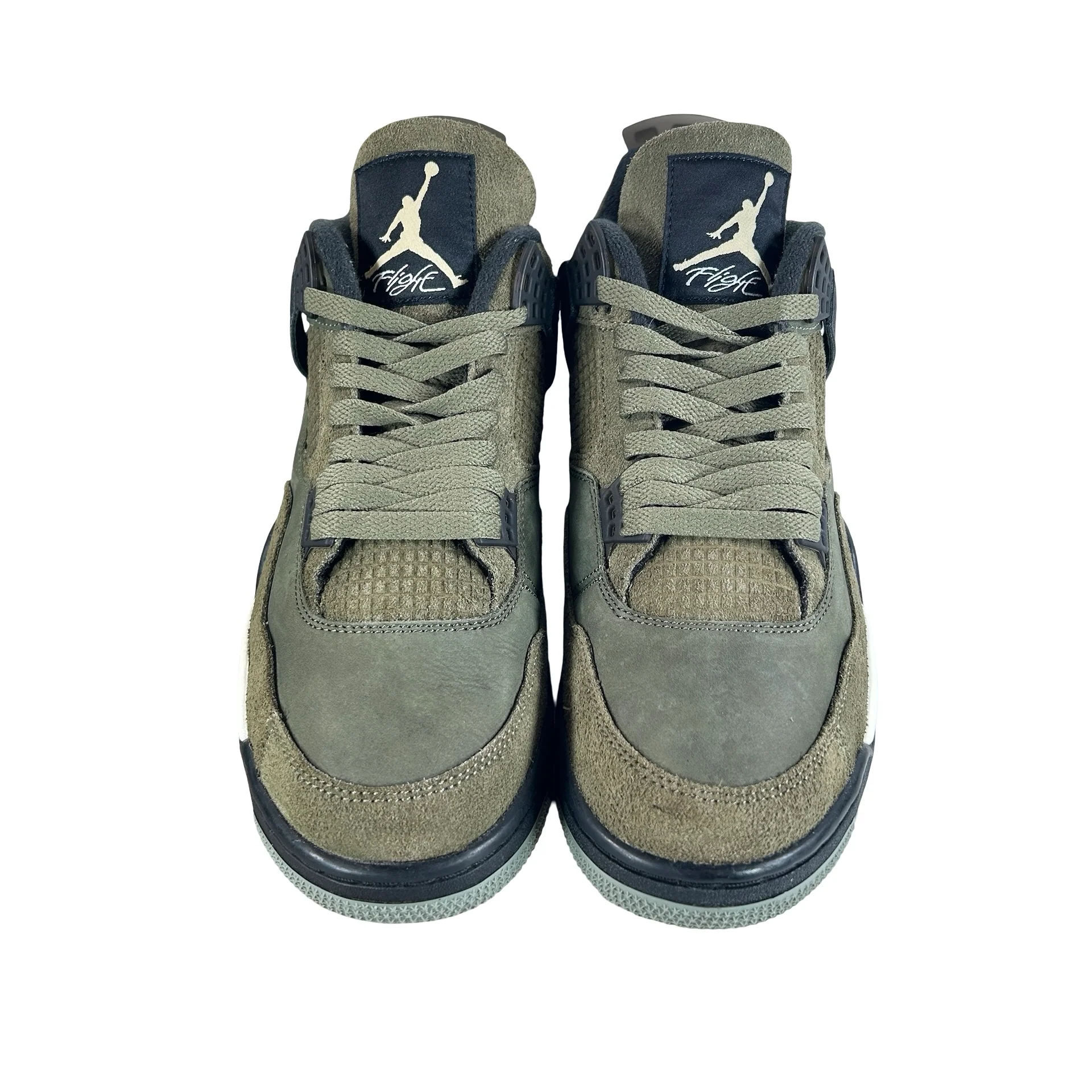 FB9927 200 Air Jordan 4 Craft Medium Olive [USED] - 9.5 M (Used7) - Image 2