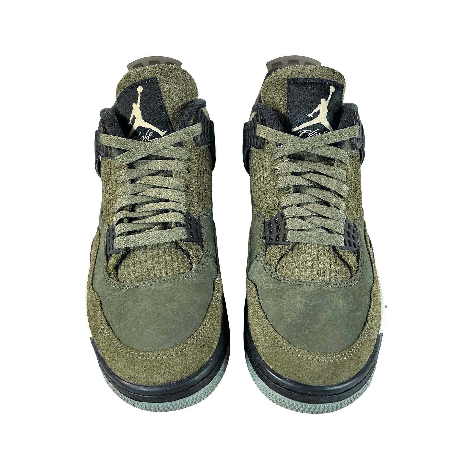 FB9927 200 Air Jordan 4 Craft Medium Olive [USED] - 9.5 M (Used8) - Image 2