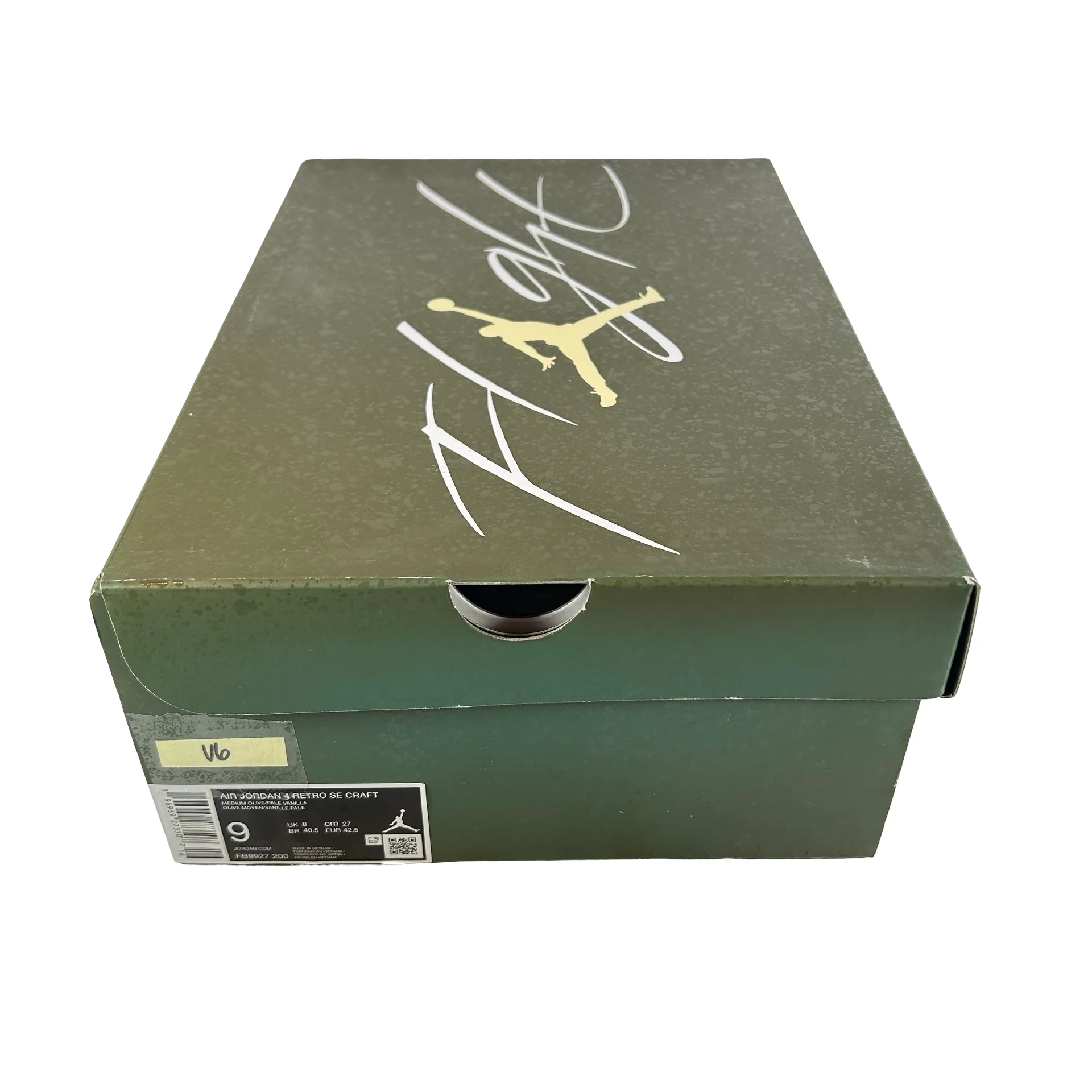 FB9927 200 Air Jordan 4 Craft Medium Olive [USED] - 9 M (Used6) - Image 7