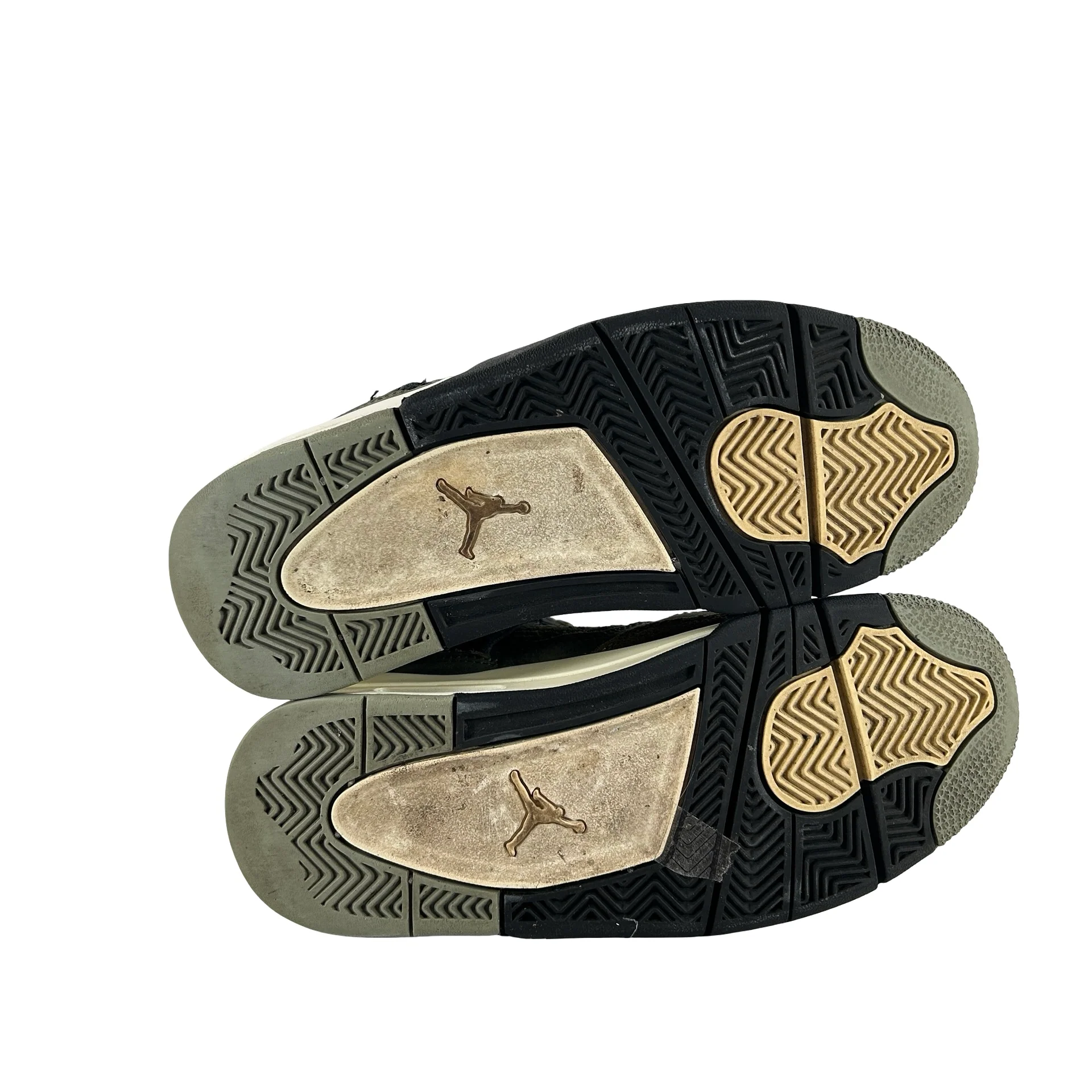 FB9928 200 Jordan 4 Retro SE Craft Medium Olive (GS) [USED] - 5.5 Y (Used) (No Box) - Image 6