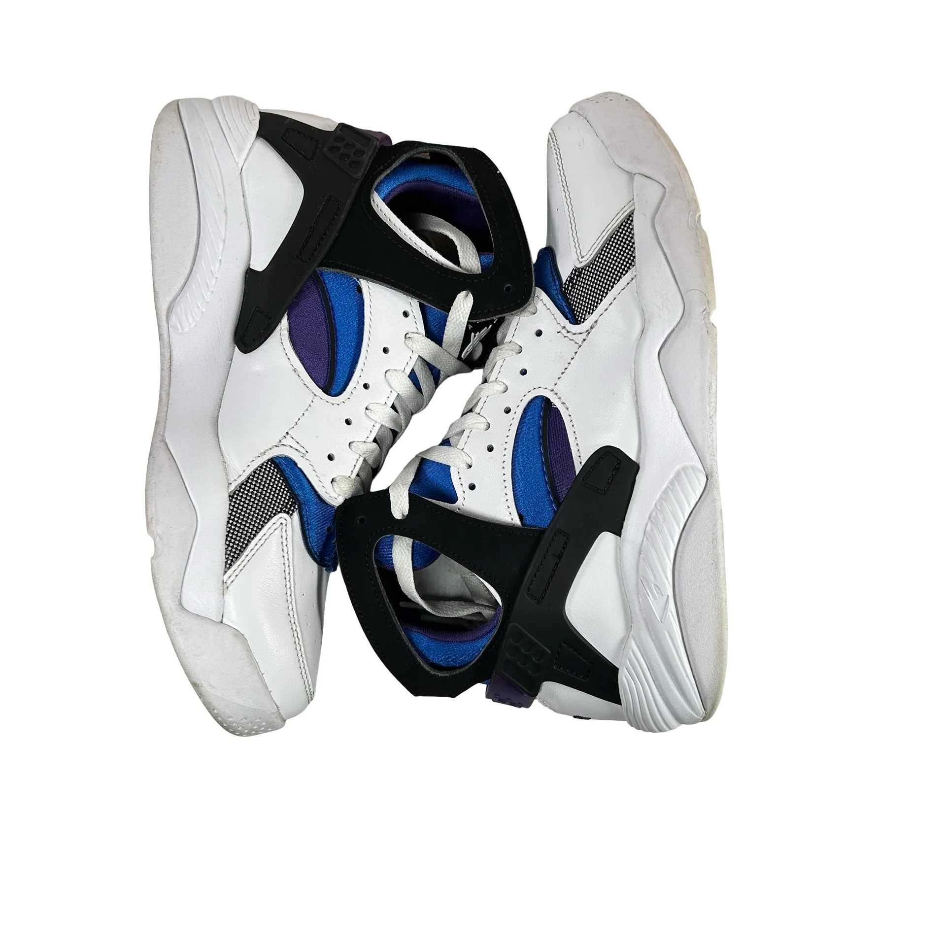 FD0183 101 Nike Air Flight Huarache OG White Varsity Purple (2023) [USED] - 7.5 M (Used) (Replace Box) - Image 5