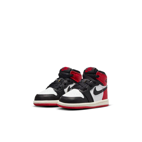 FD1413 106 Jordan 1 Retro High OG Black Toe Reimagined (TD) - Image 2