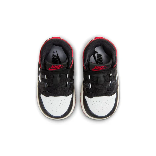 FD1413 106 Jordan 1 Retro High OG Black Toe Reimagined (TD) - Image 3