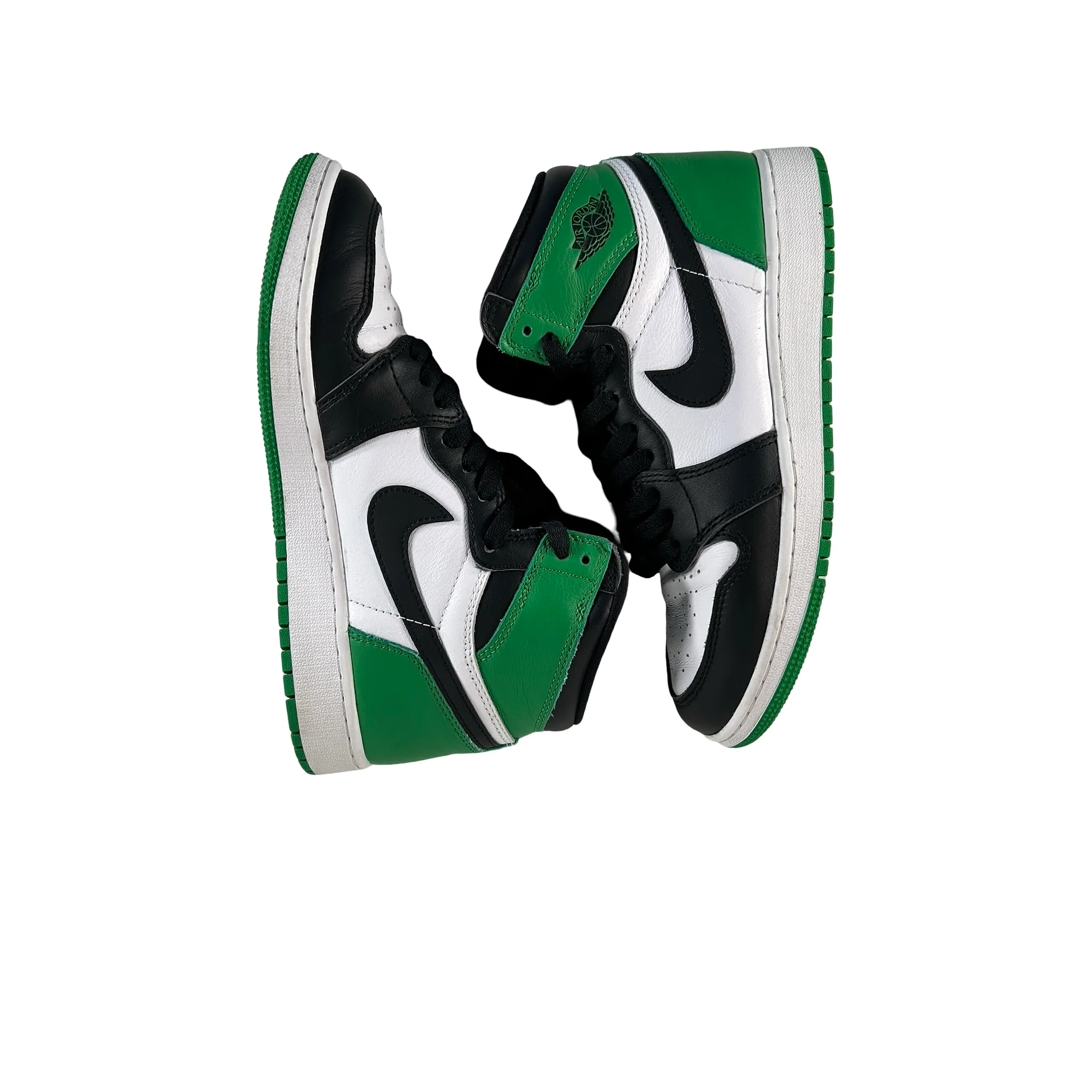 FD1437 031 Jordan 1 Retro High OG Lucky Green (GS) [USED] - 6 Y (Used2) - Image 4