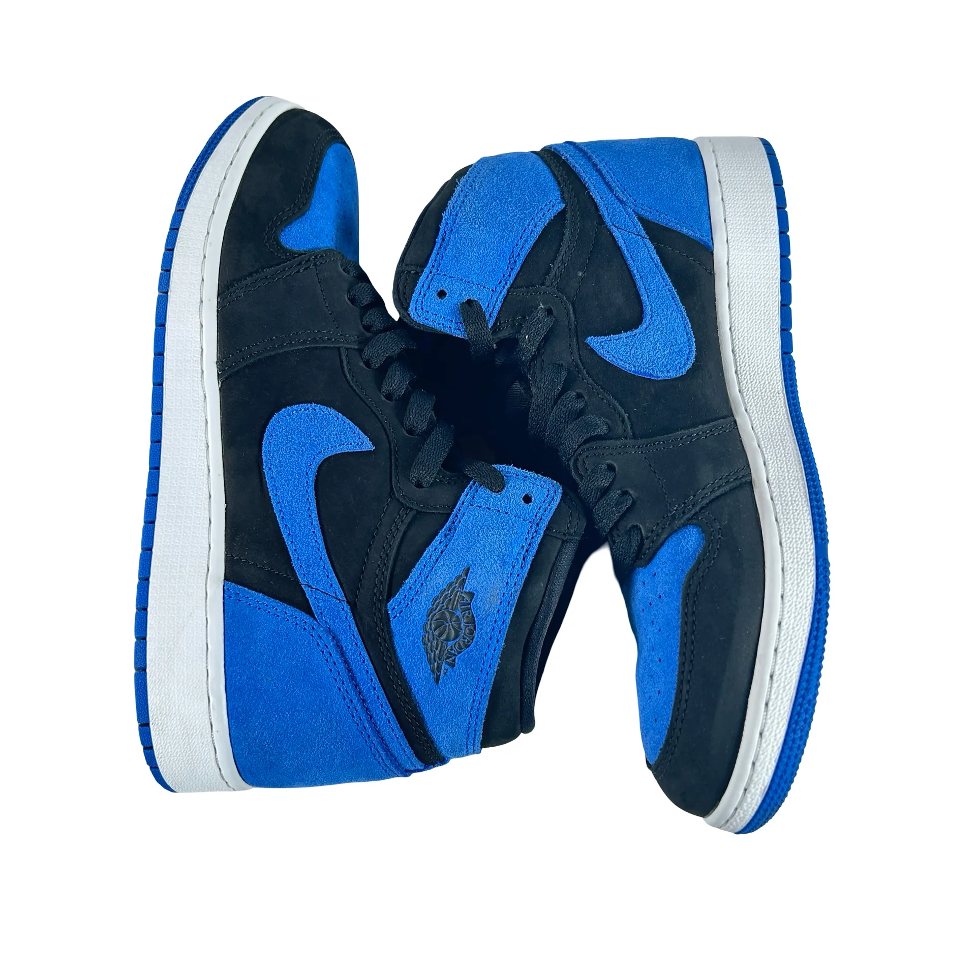 FD1437 042 Jordan 1 Retro High OG Royal Reimagined (GS) [USED] - 7 Y (Used) (No Box) - Image 4
