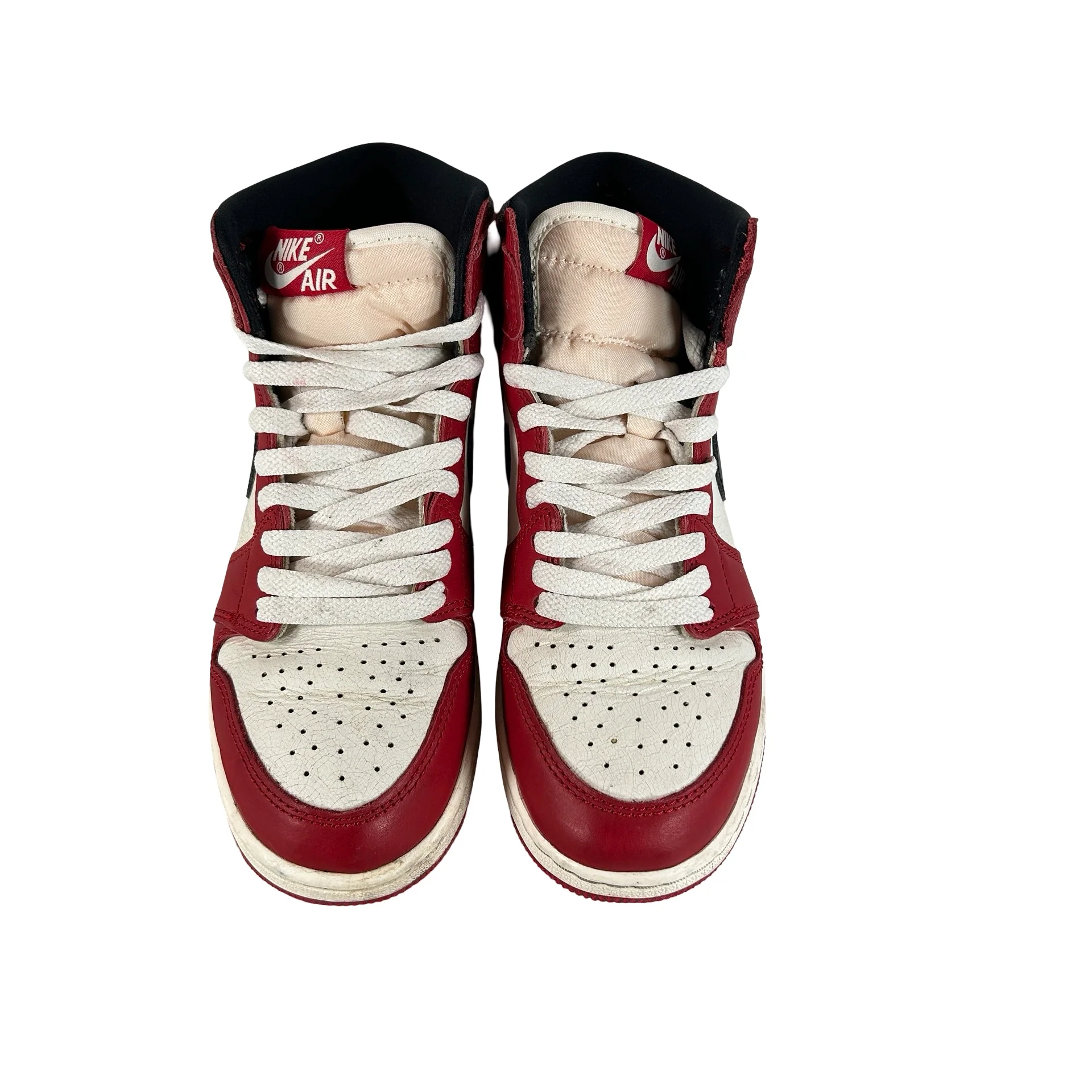 FD1437 612 Jordan 1 Retro High OG Chicago Lost and Found (GS) [USED] - 5 Y (Used) (No Box) - Image 2