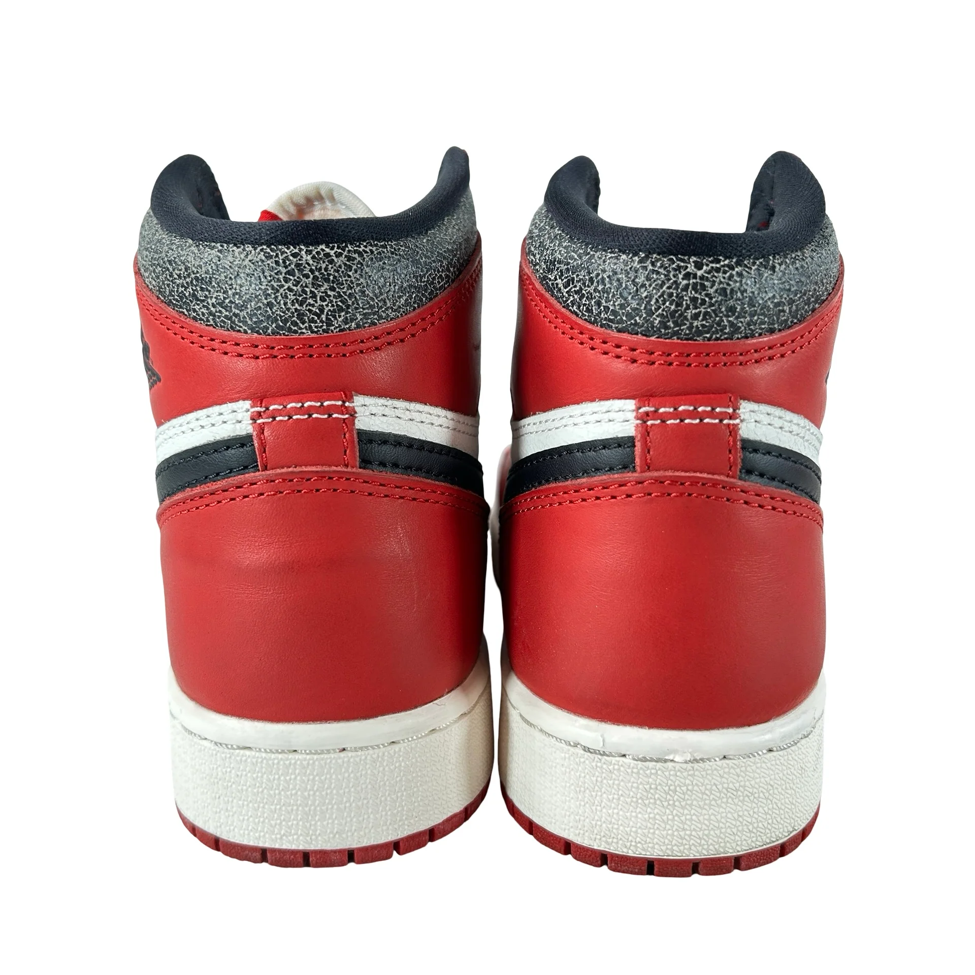FD1437 612 Jordan 1 Retro High OG Chicago Lost and Found GS [USED] - 5Y (Used) - Image 3
