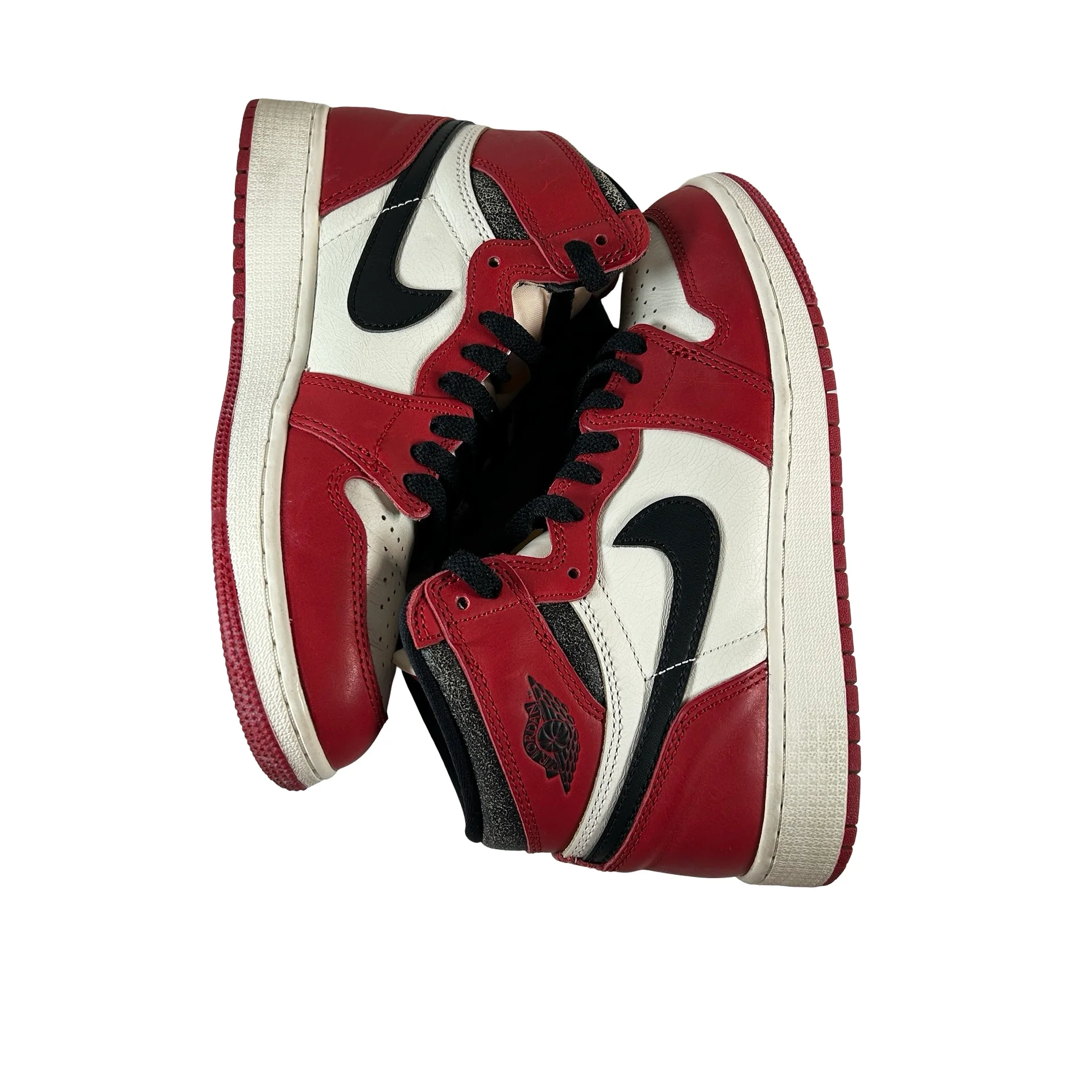 FD1437 612 Jordan 1 Retro High OG Chicago Lost and Found GS [USED] - 5Y (Used2) - Image 5