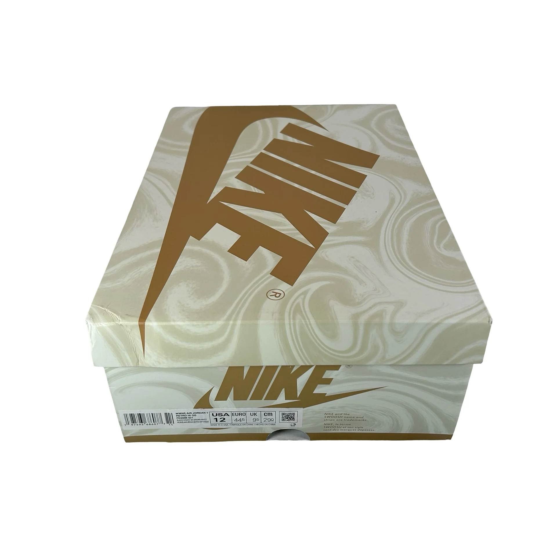 FD2596 021 Jordan 1 Retro High OG Latte (Women's) [USED] - 12 W (Used) - Image 7