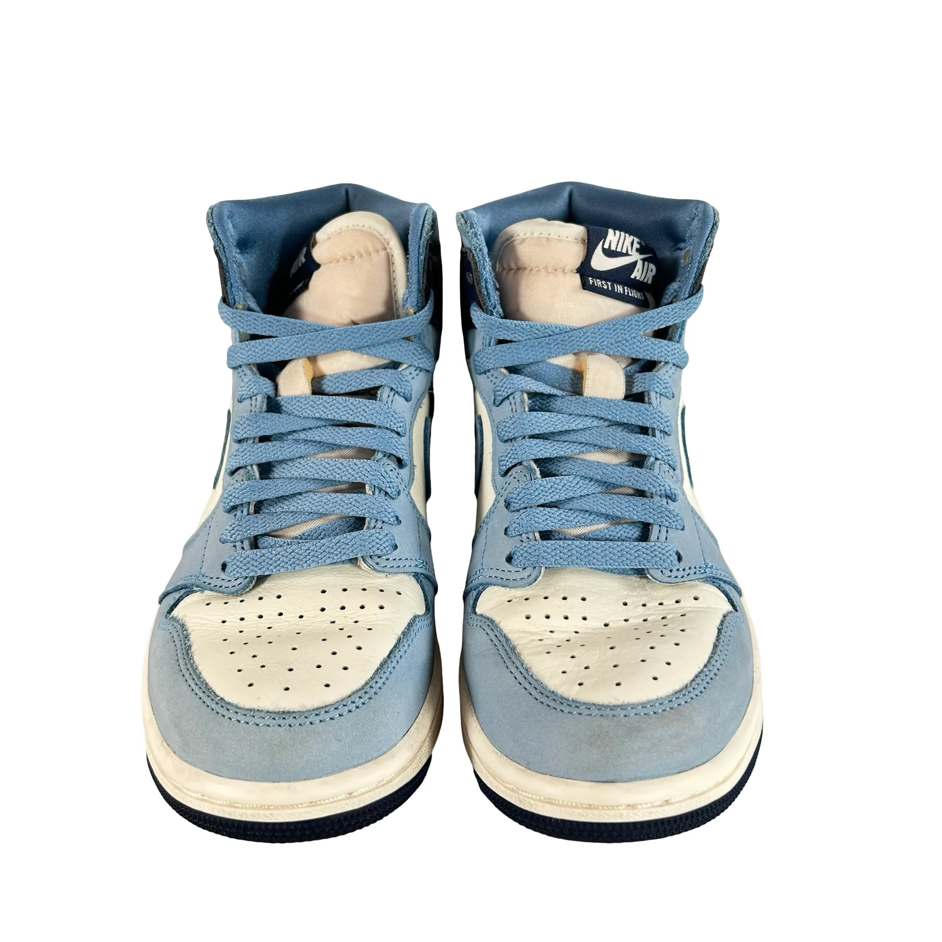 FD2596 400 Jordan 1 High OG First in Flight (Women's) [USED] - 6 W (Used) No Box) - Image 2