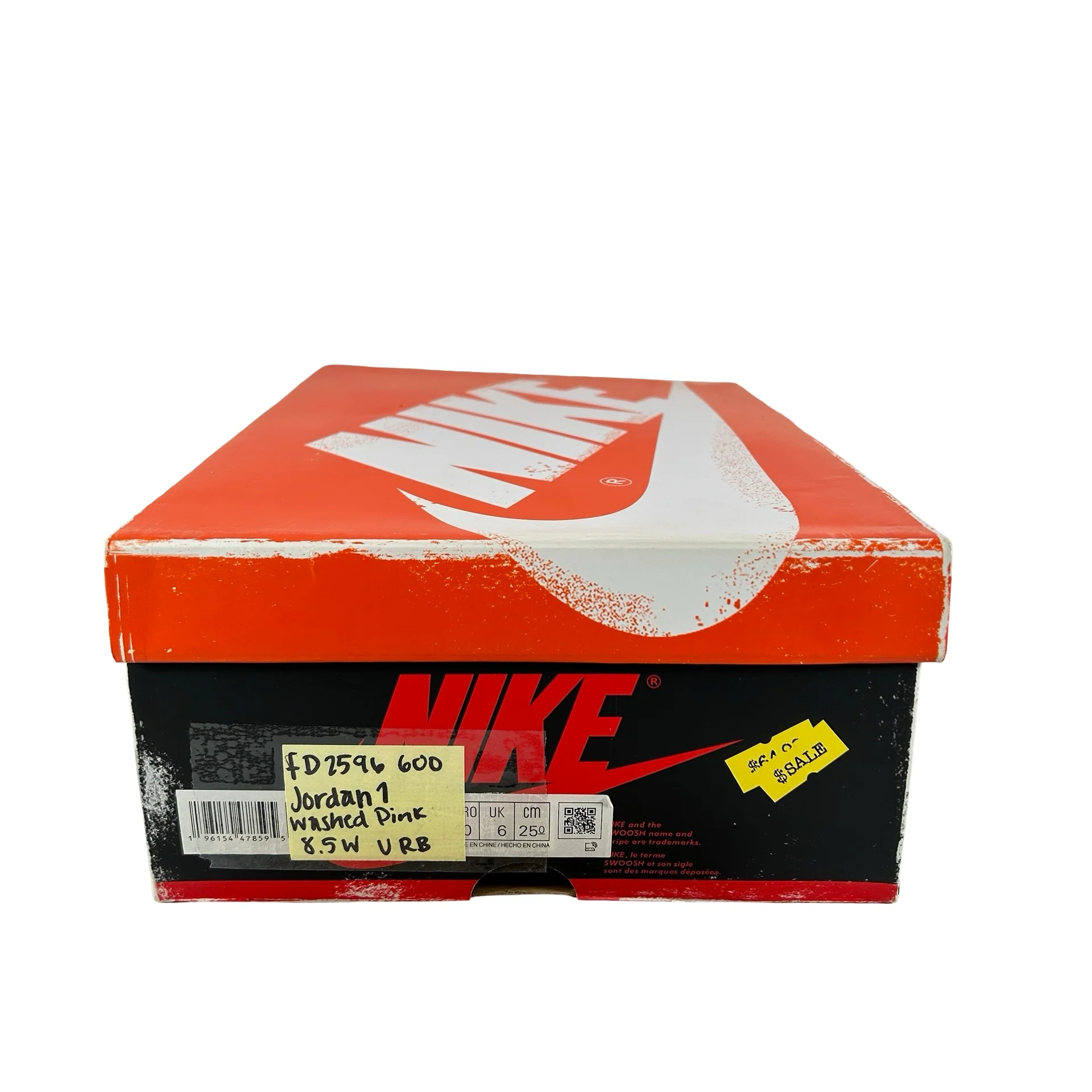 FD2596 600 Jordan 1 Retro High OG Washed Pink [USED] - 8.5 W (REPLACE BOX) - Image 7