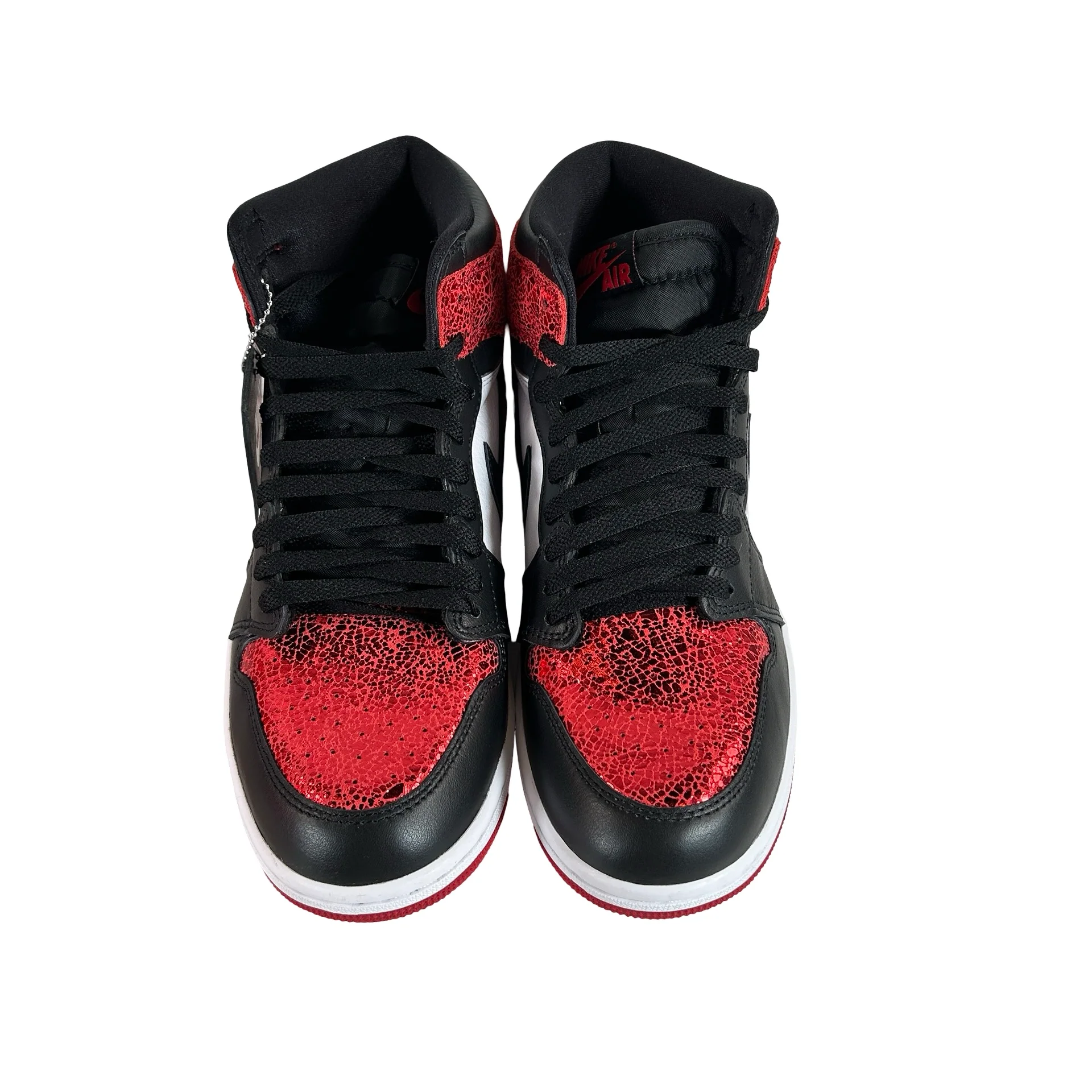 FD2596 602 Jordan 1 High OG Ruby (Women's) [USED] - 9 W (Used) - Image 2