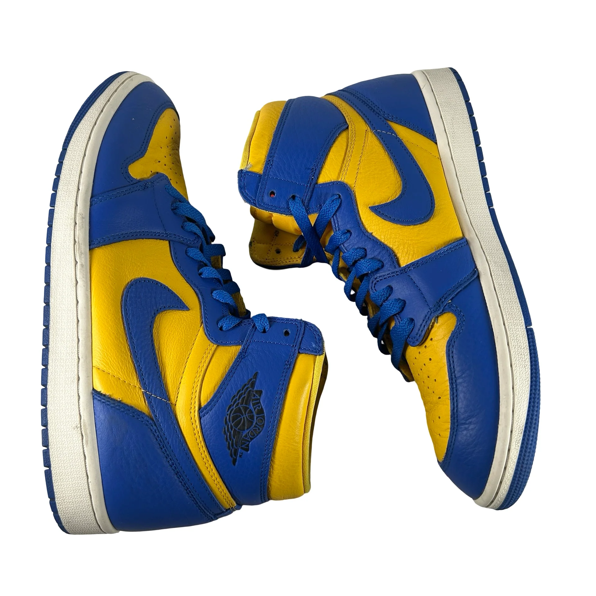 FD2596 700 Jordan 1 Retro High OG Reverse Laney (W) [USED] - 12 W (Used) (No Box) - Image 4