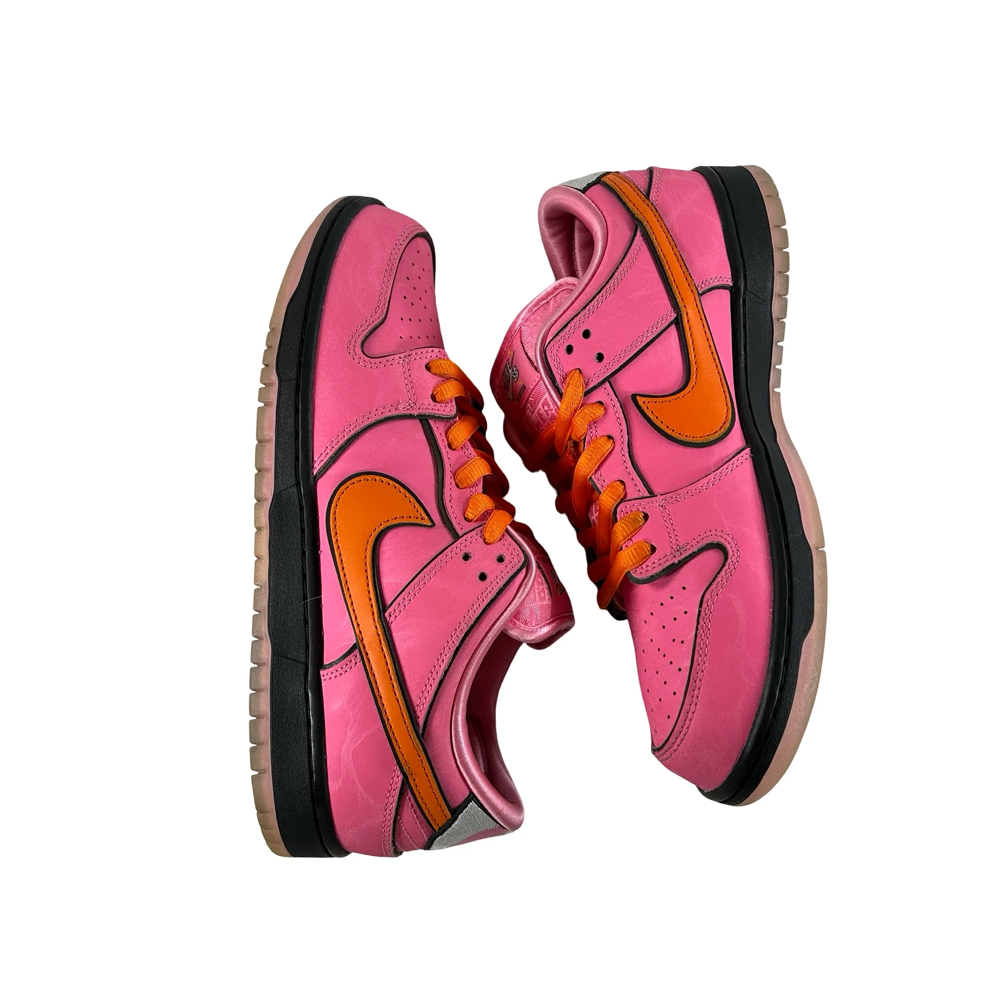 FD2631 600 Nike SB Dunk Low The Powerpuff Girls Blossom [USED] - 9 M (Used) - Image 4