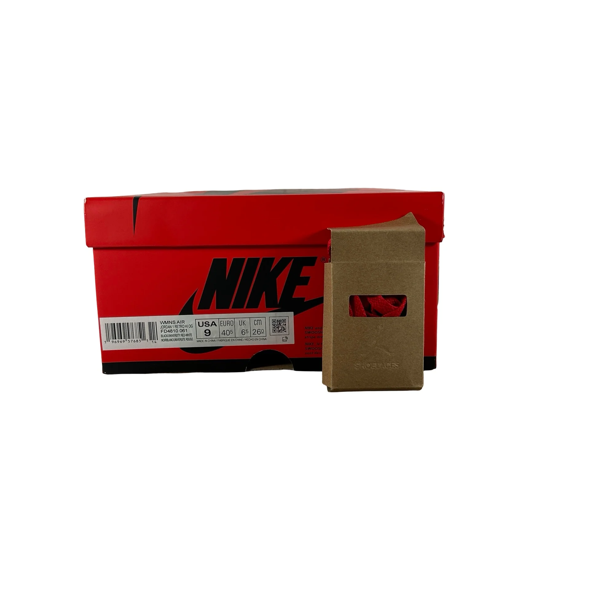 FD4810 061 Jordan 1 Retro High OG Satin Bred [USED] - 9 W (Used) - Image 7