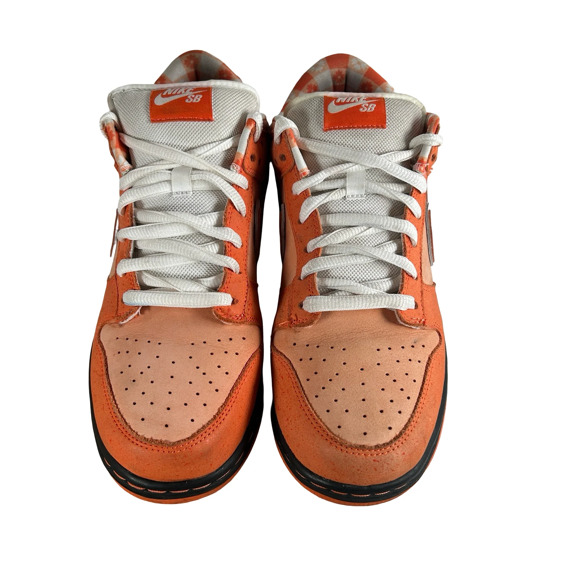FD8776 800 Nike SB Dunk Low Concepts Orange Lobster [USED] - 10 M (Used3) - Image 2
