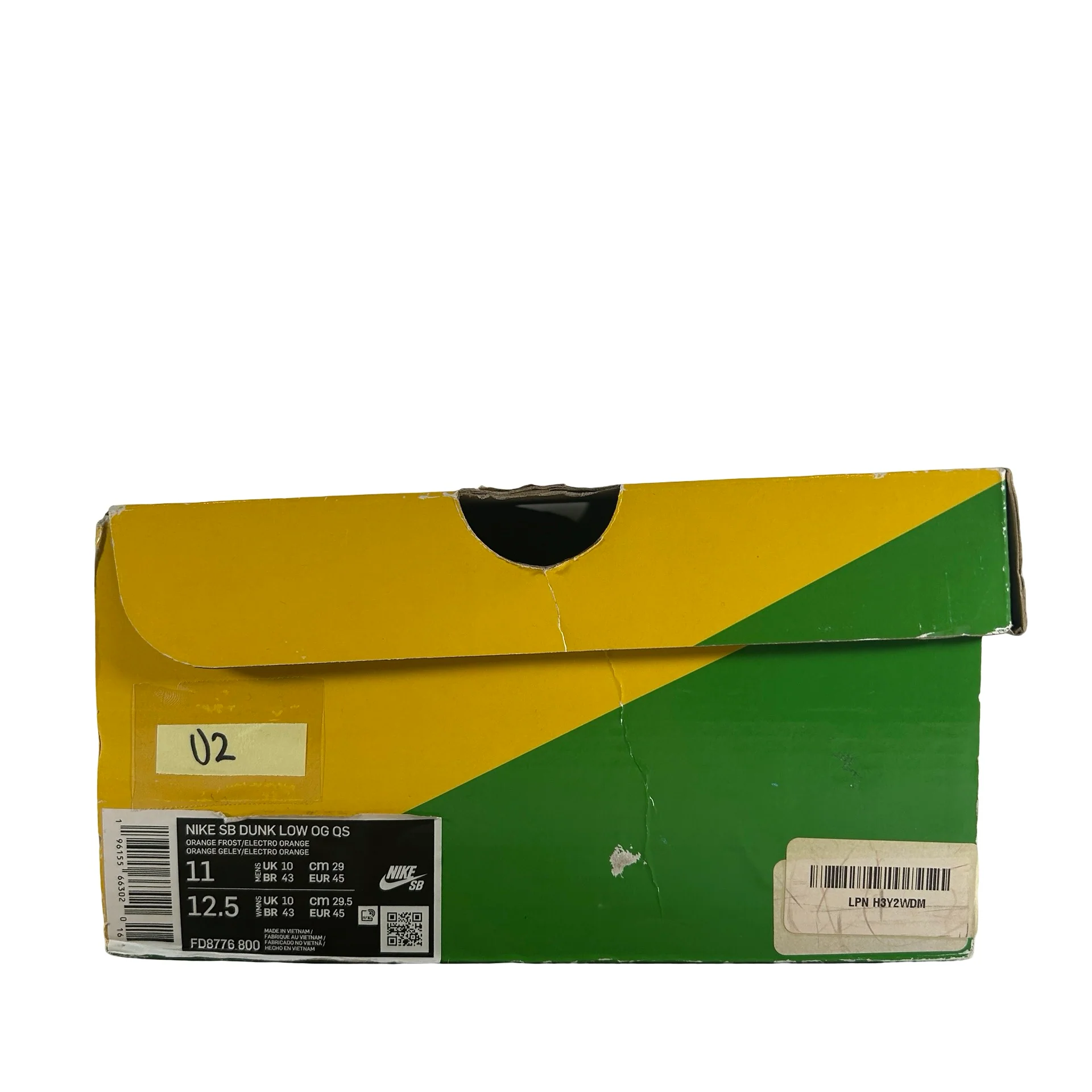 FD8776 800 Nike SB Dunk Low Concepts Orange Lobster [USED] - 11 M (Used2) - Image 7