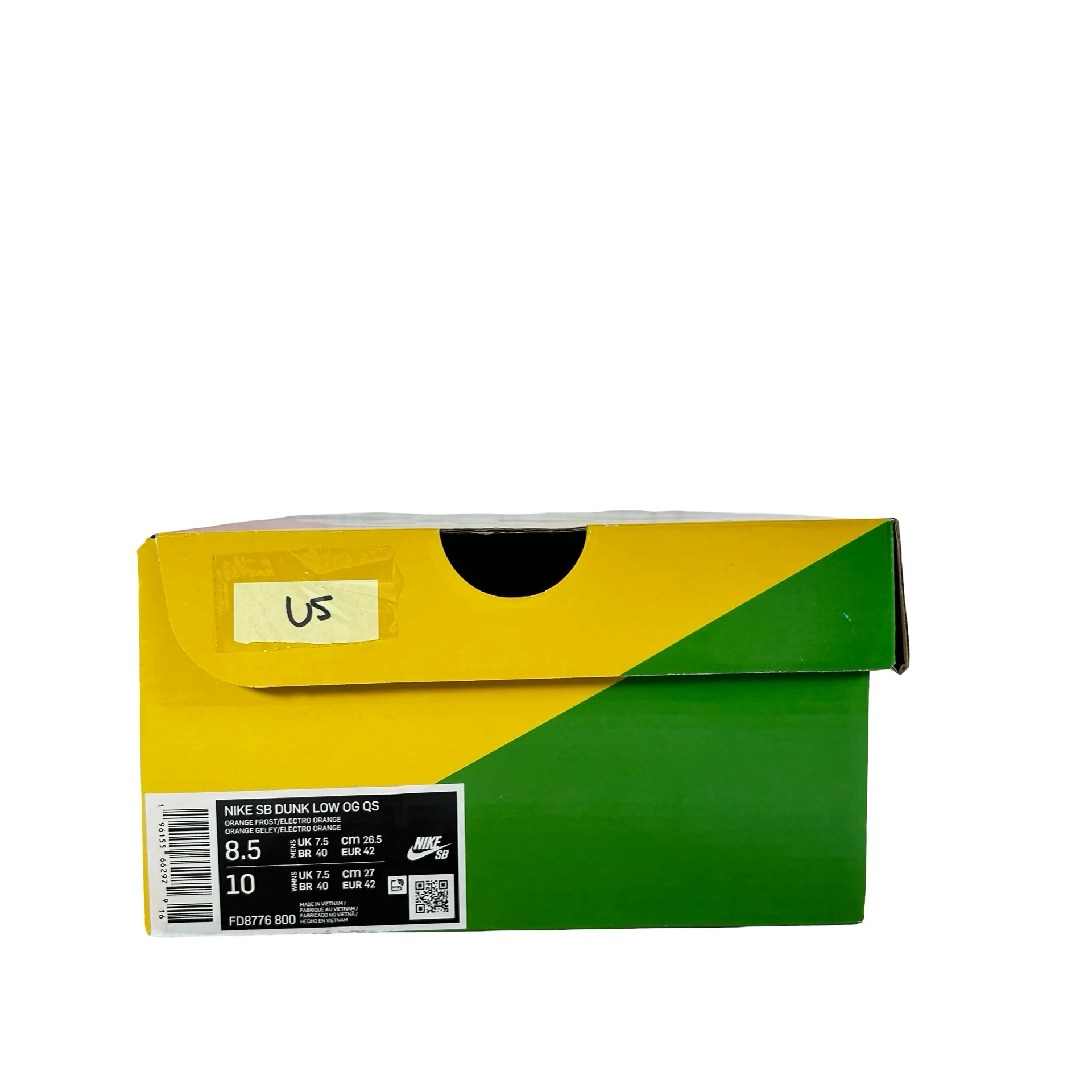 FD8776 800 Nike SB Dunk Low Concepts Orange Lobster [USED] - 8.5 M (Used5) - Image 7