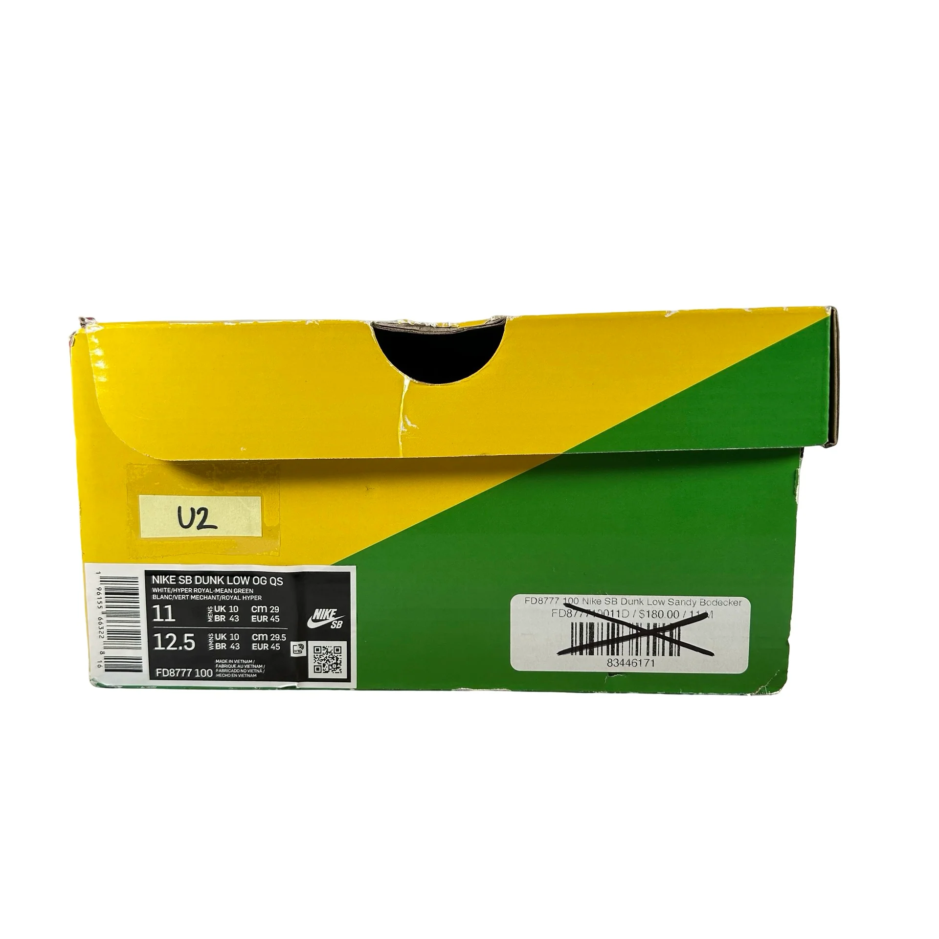 FD8777 100 Nike SB Dunk Low Sandy Bodecker [USED] - 11 M (Used2) - Image 7