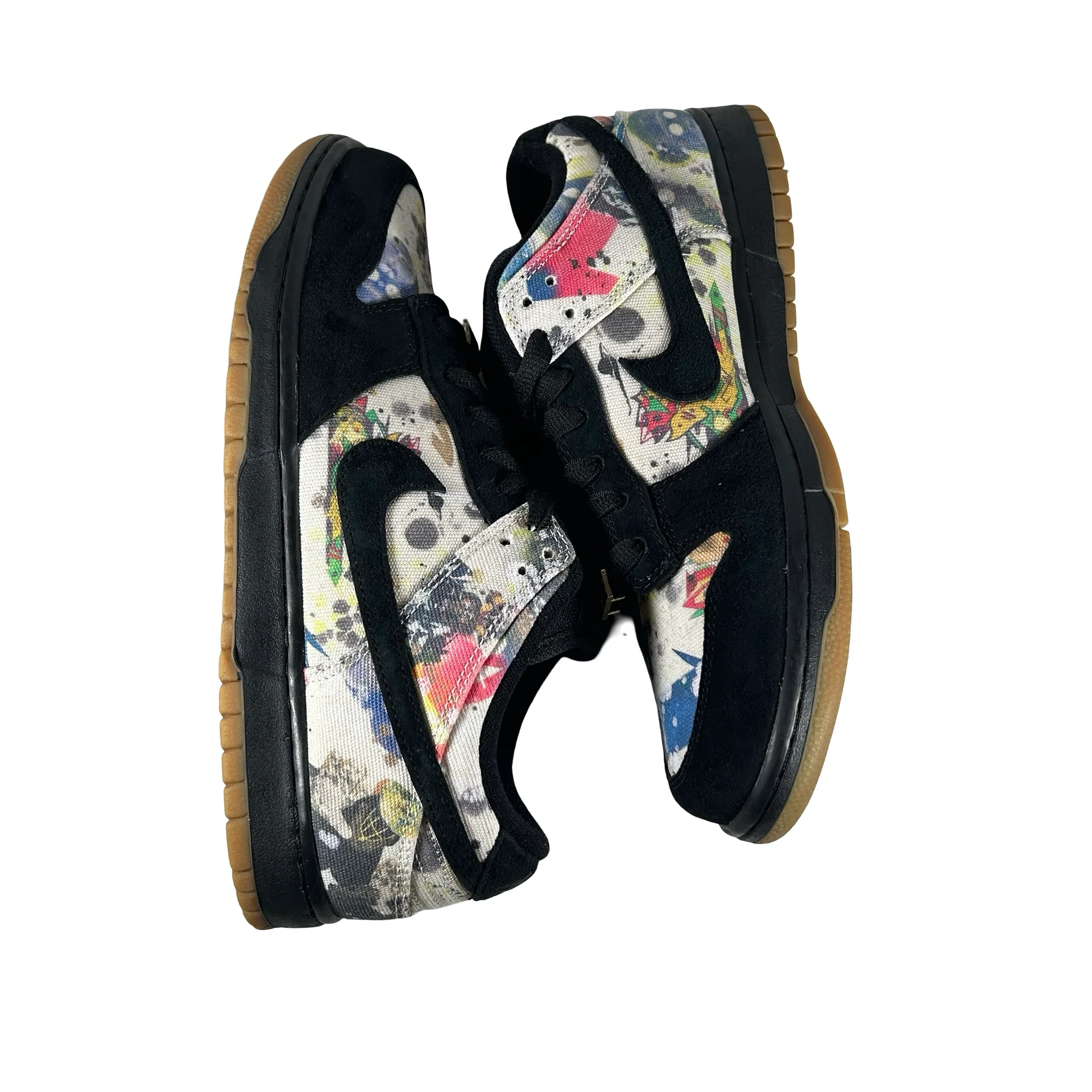 FD8778 001 Nike SB Dunk Low Supreme Rammellzee [USED] - 10 M (Used4) - Image 4