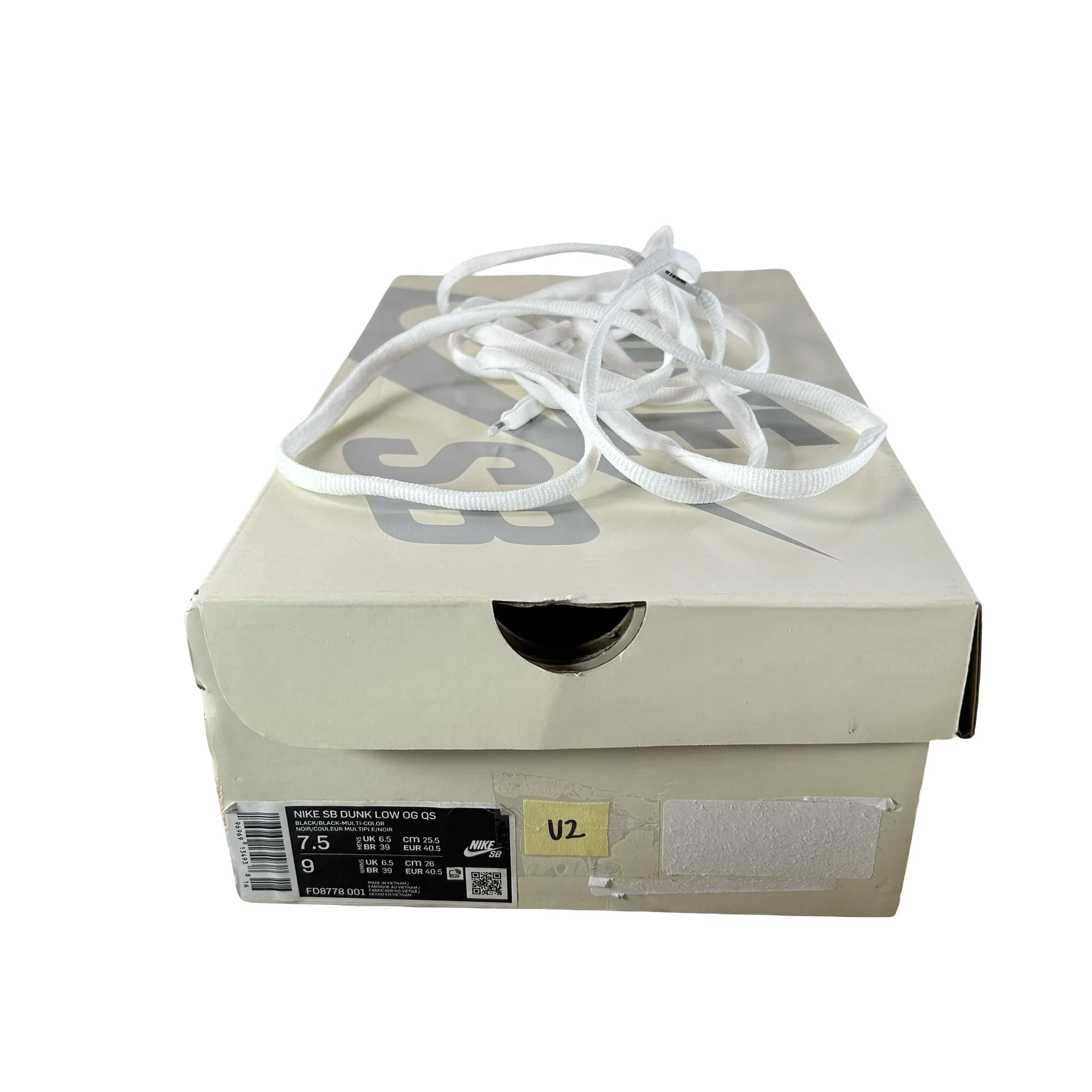 FD8778 001 Nike SB Dunk Low Supreme Rammellzee [USED] - 7.5 M (Used2) - Image 7