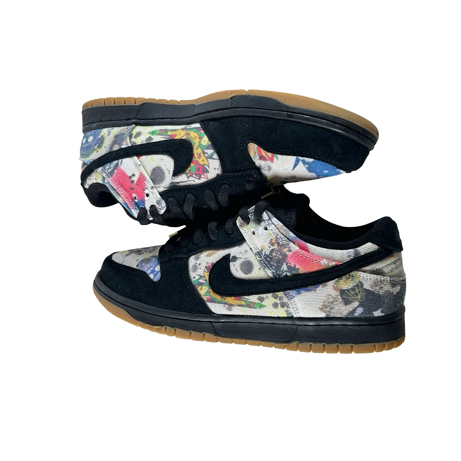 FD8778 001 Nike SB Dunk Low Supreme Rammellzee [USED] - 7.5 M (Used3) - Image 5