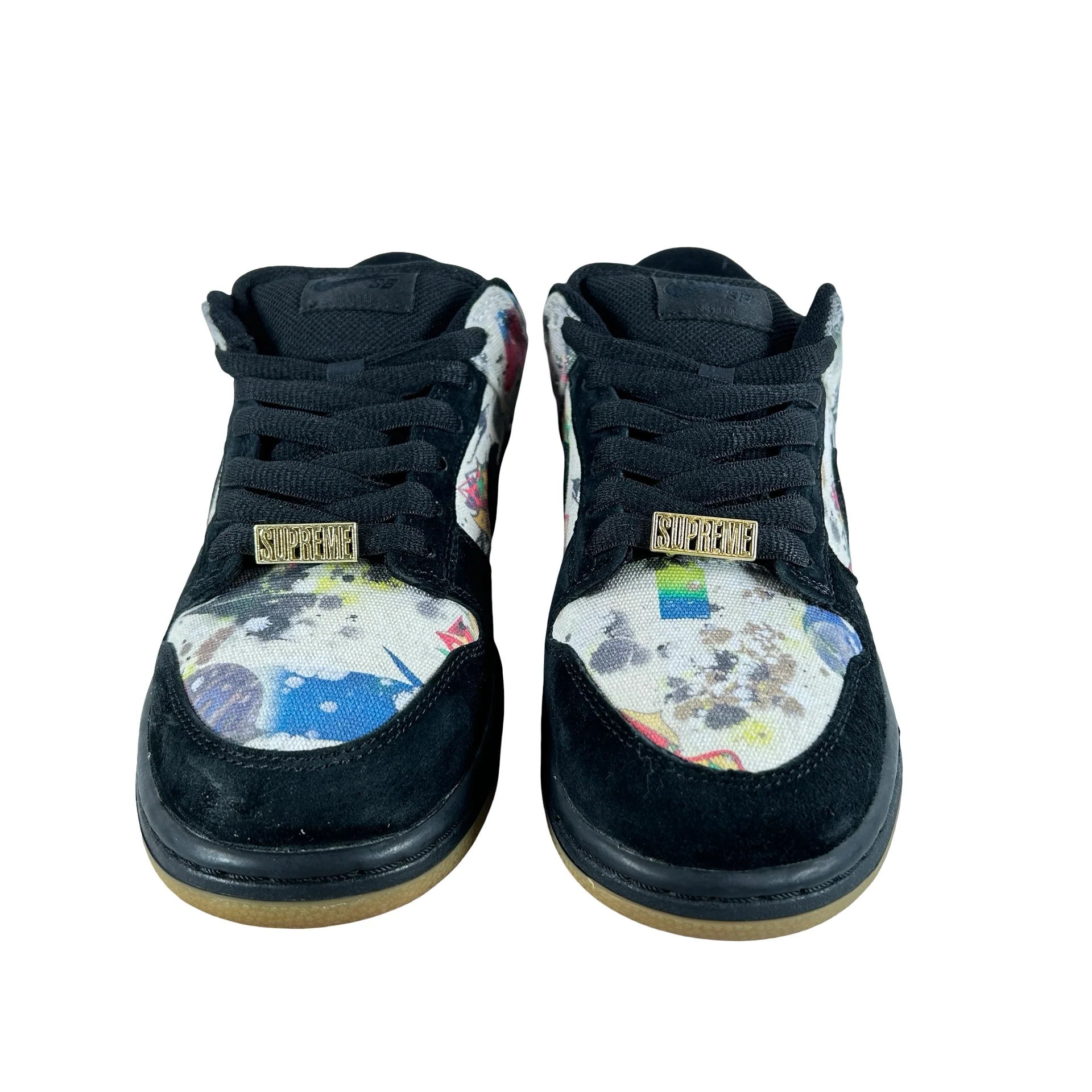 FD8778 001 Nike SB Dunk Low Supreme Rammellzee [USED] - 7 M (Used) (Replace Box) - Image 2