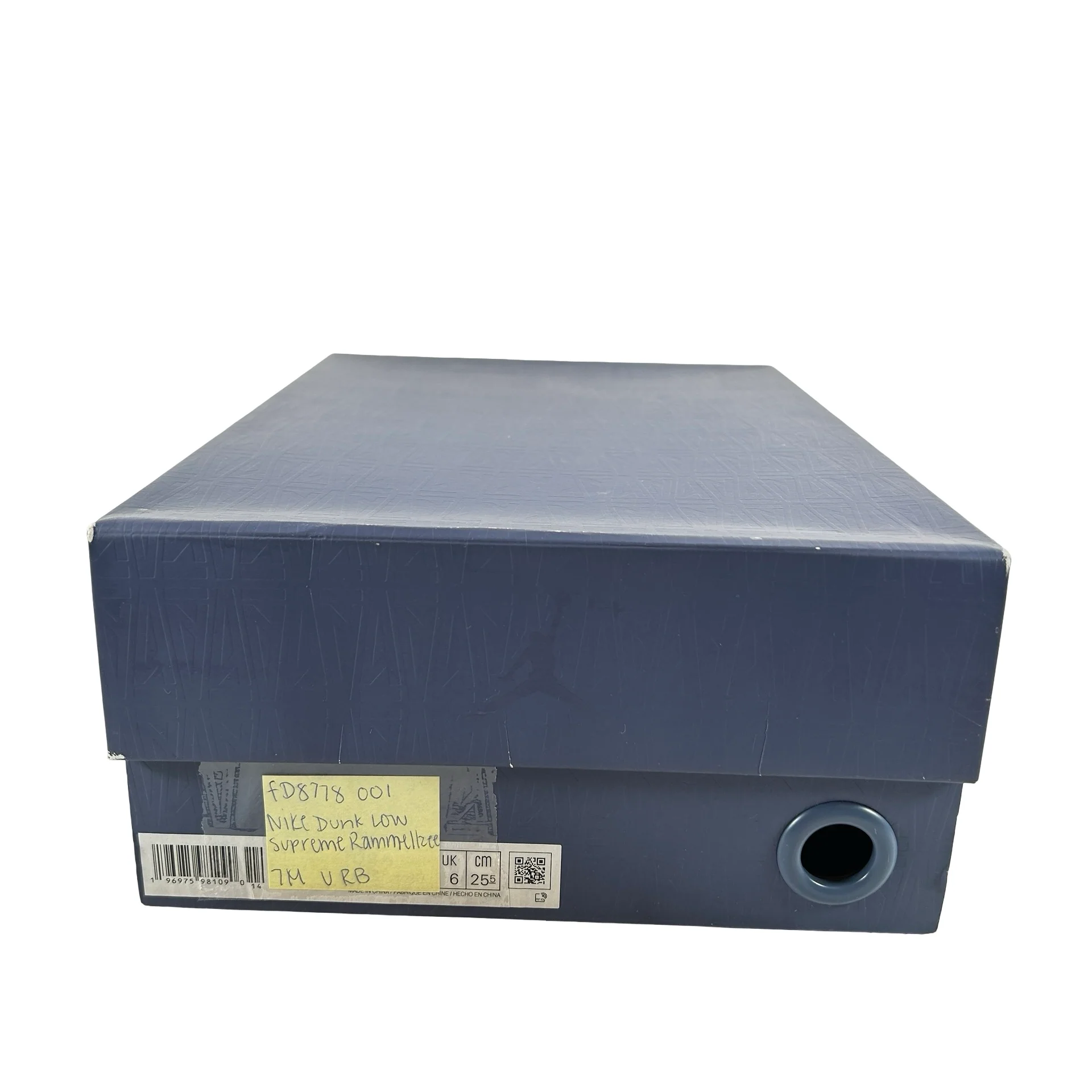 FD8778 001 Nike SB Dunk Low Supreme Rammellzee [USED] - 7 M (Used) (Replace Box) - Image 7